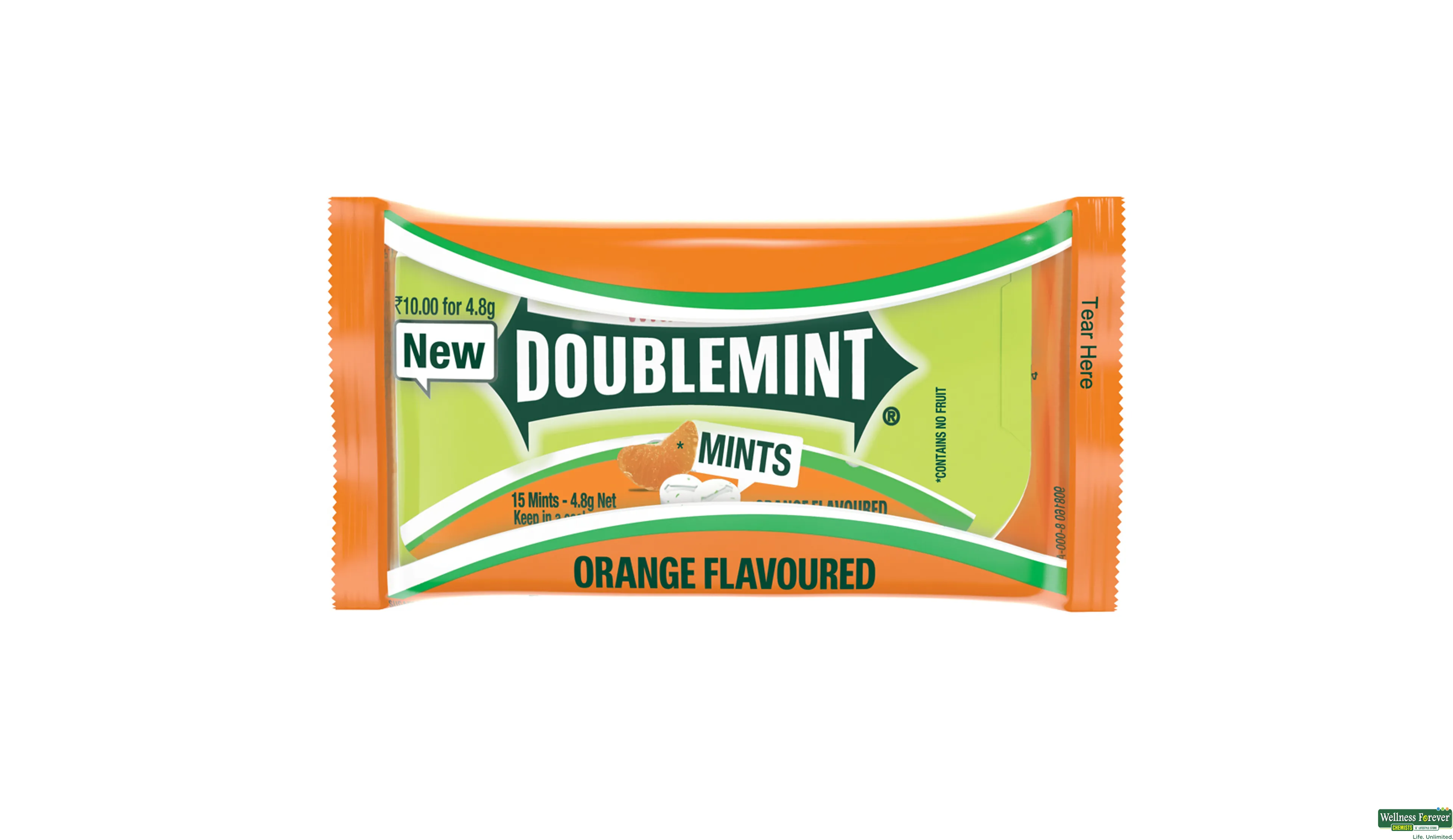 WRIGLEY DOUBLEMINT ORANGE 4.8GM- 1, 4.8GM, 