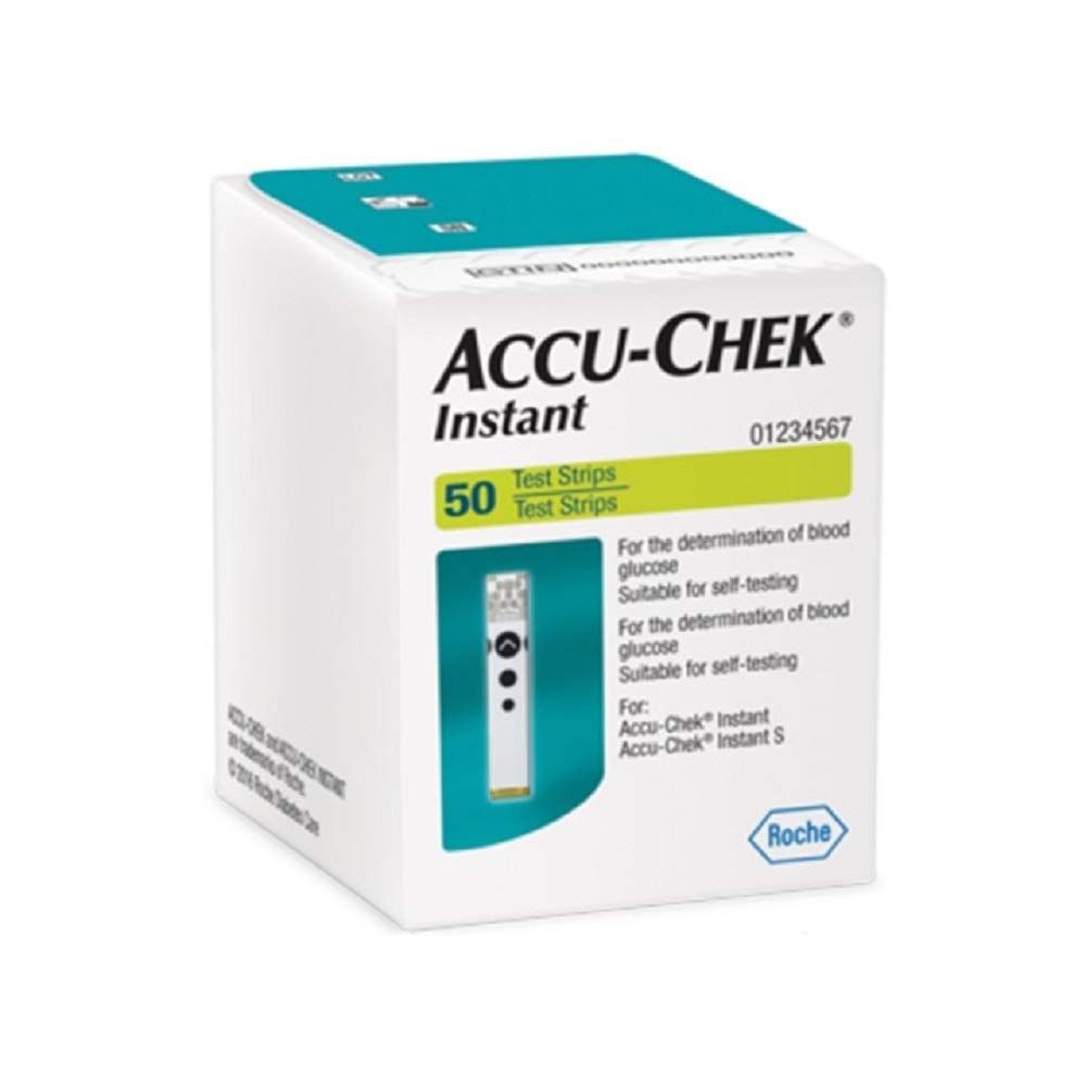 Buy Accu-Chek Instant S Test Strips, 50 strips Online at Best Prices