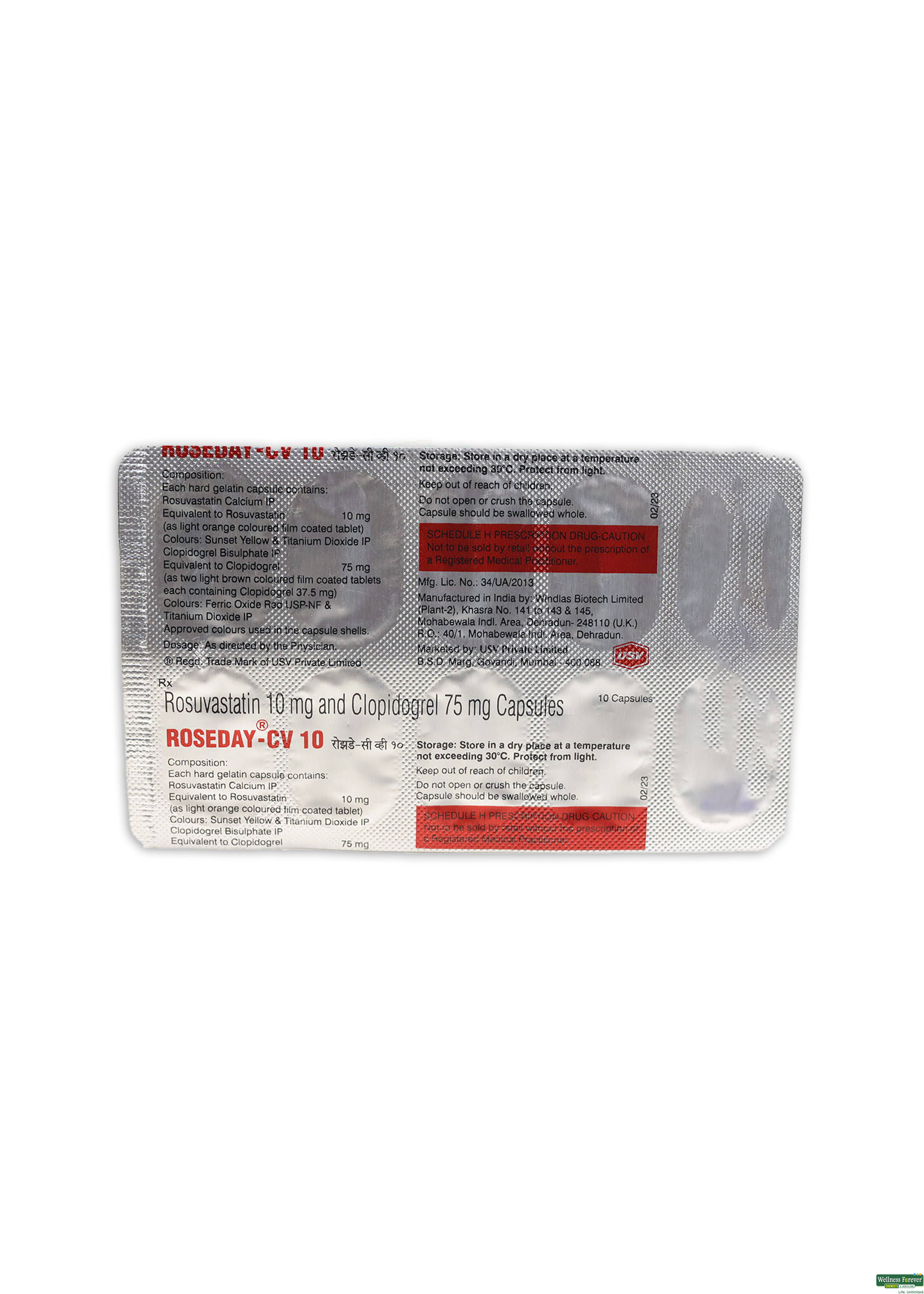 ROSEDAY-CV 10MG 10CAP-image
