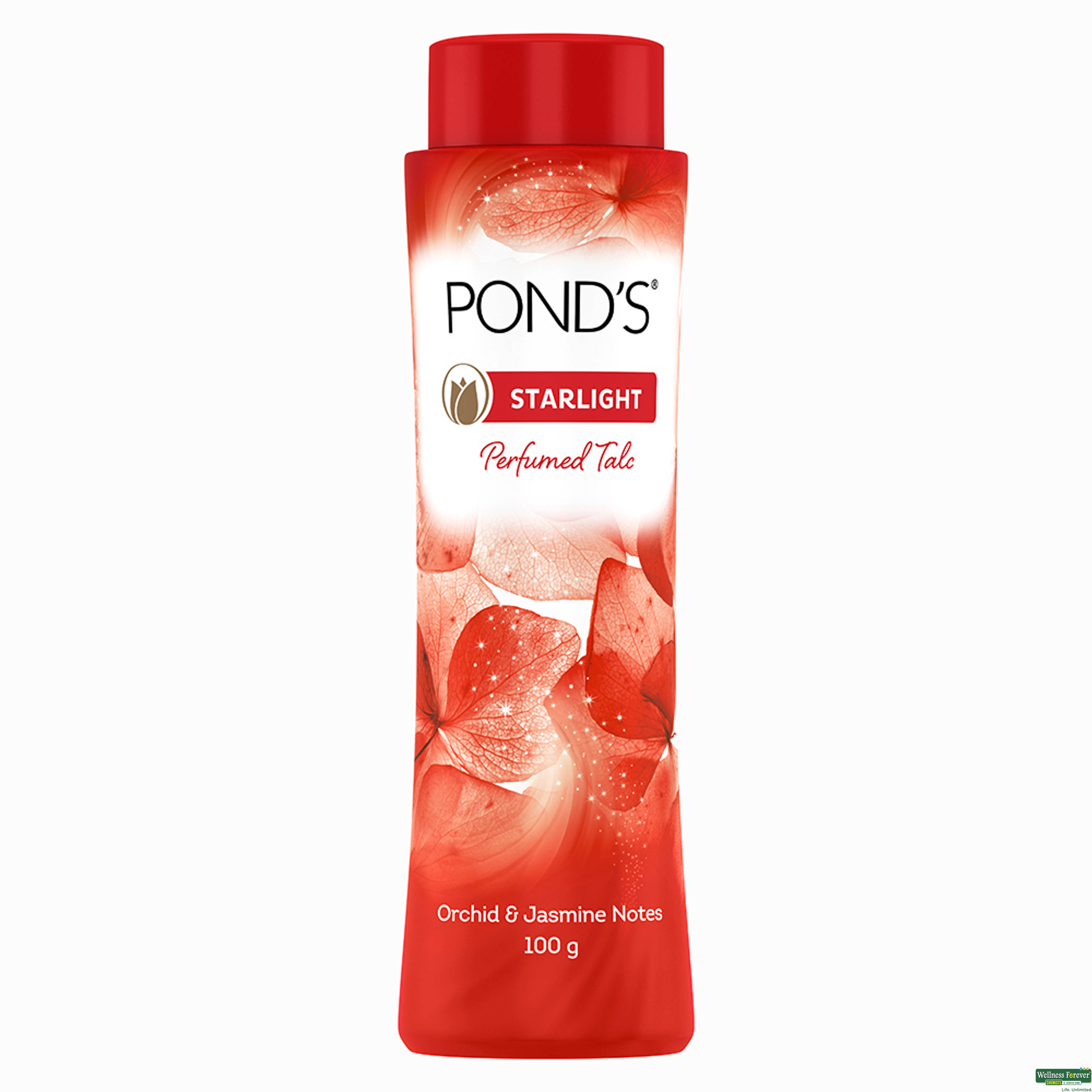Pond's Starlight Perfumed Talc Powder Orchid & Jasmin Notes 100g-image