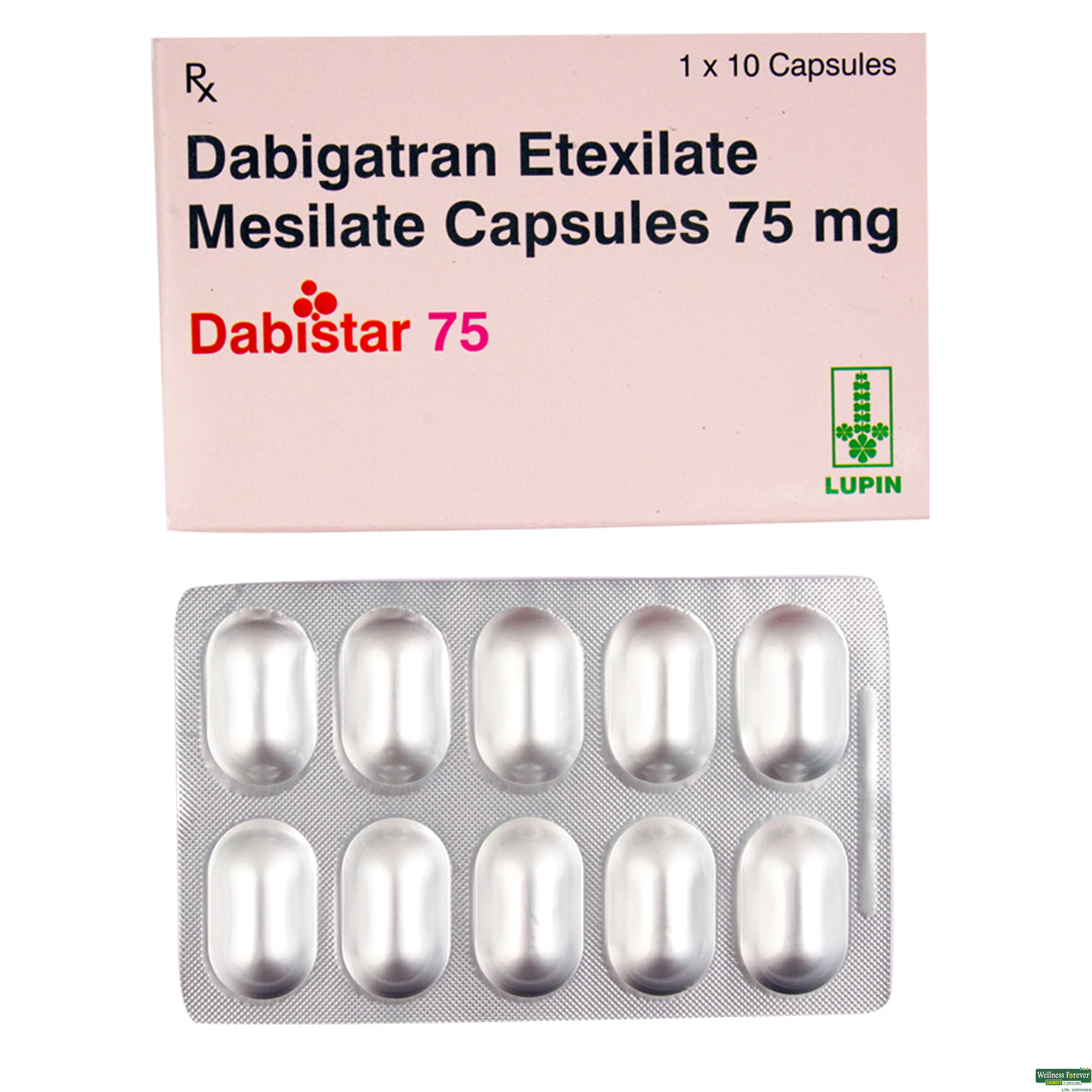 DABISTAR 75MG 10CAP-image