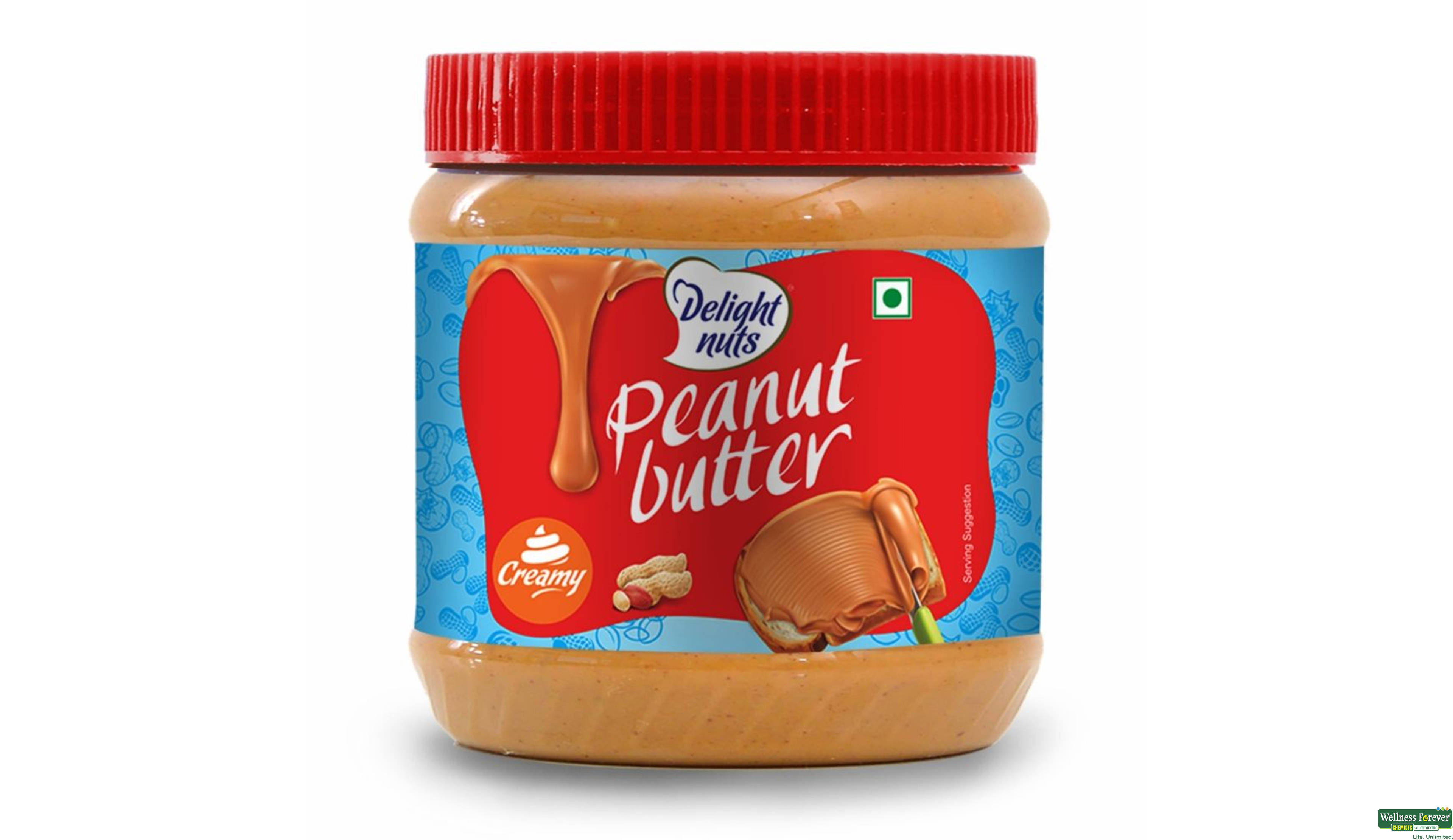 DELIGHT NUTS PEANUT BUTTER CREAMY 340GM- 1, 340GM, 