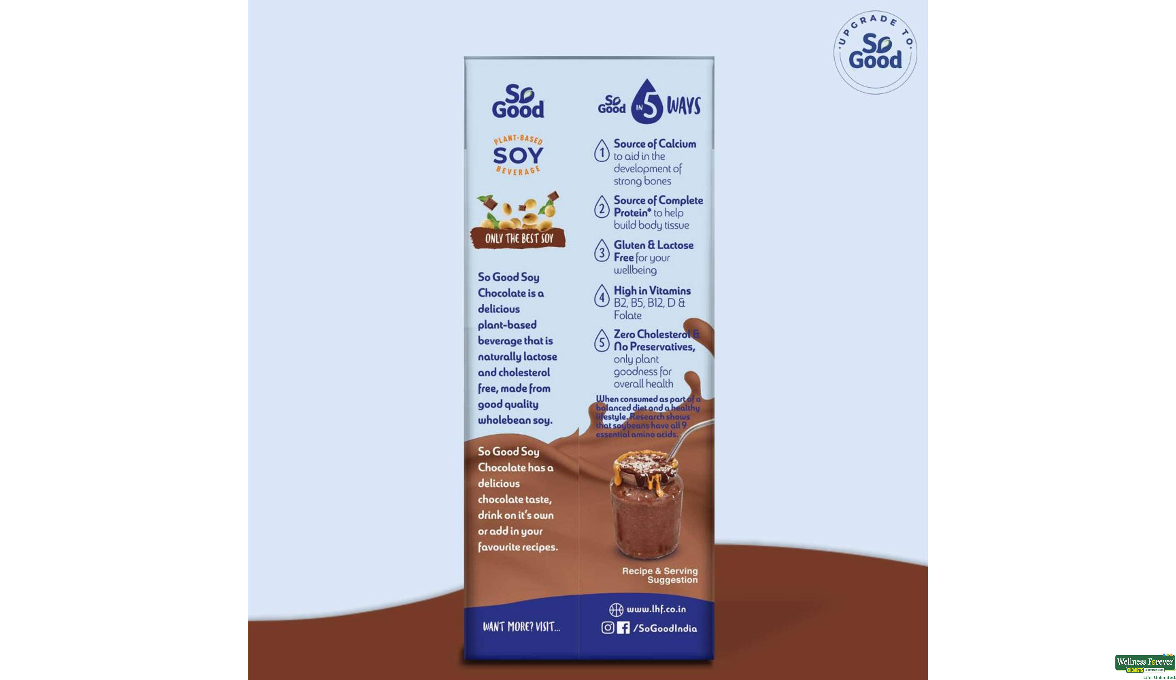 SO GOOD SOY MILK CHOCOLATE 200ML- 2, 200ML, null