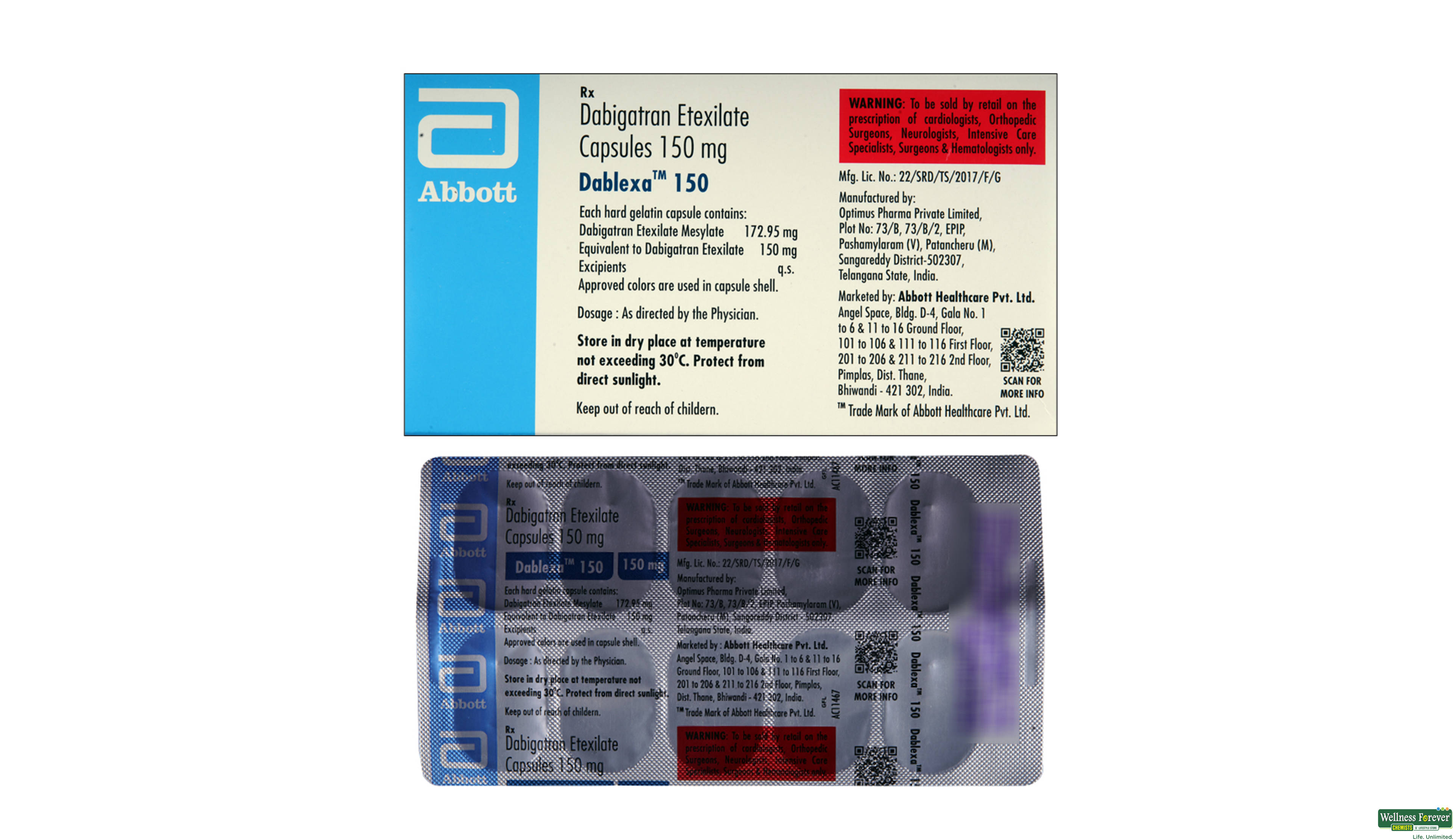 DABLEXA 150MG 10CAP- 2, 10CAP, 