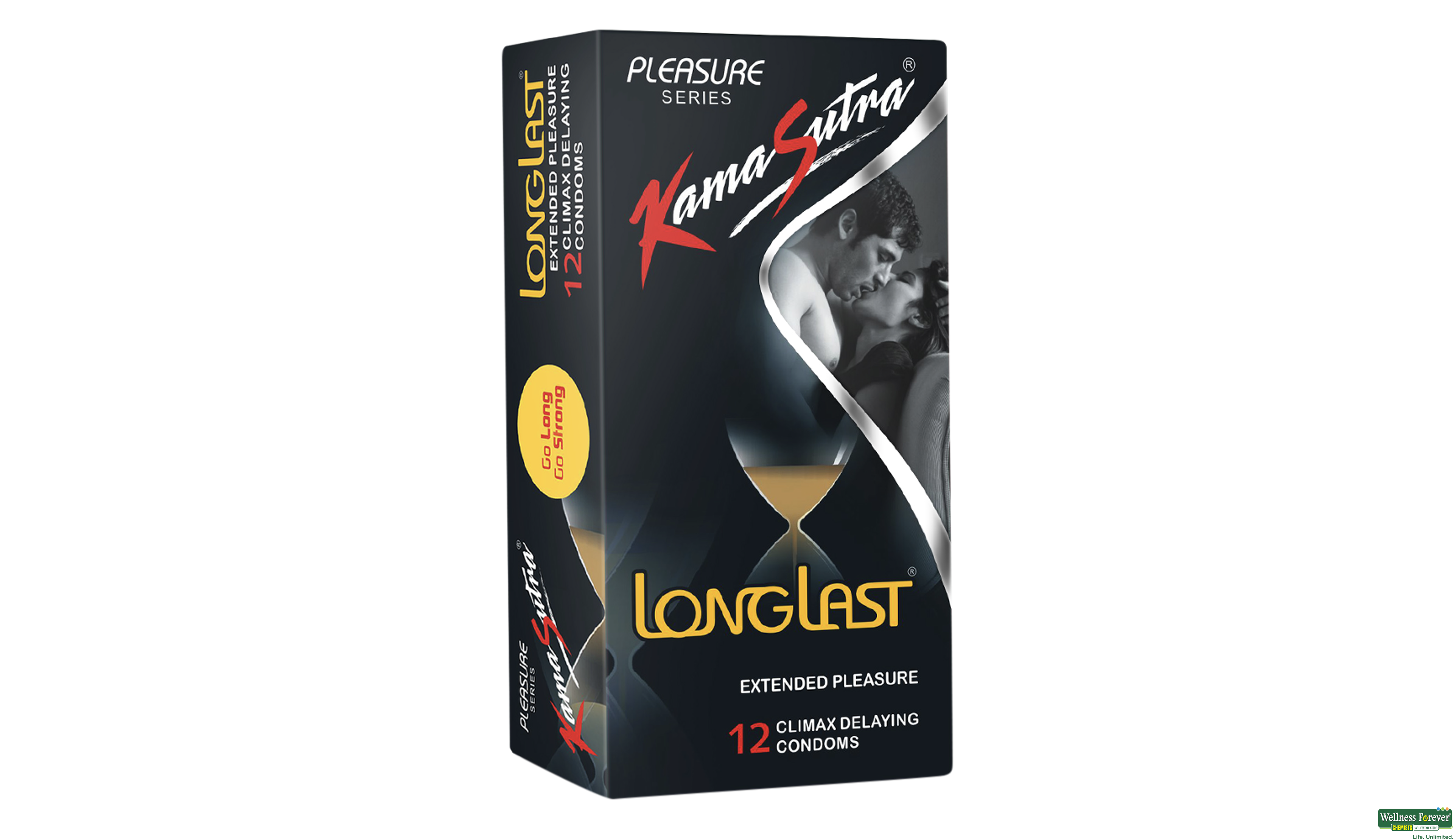 KS CONDOM LONGLAST 12PC- 1, 12PC, 