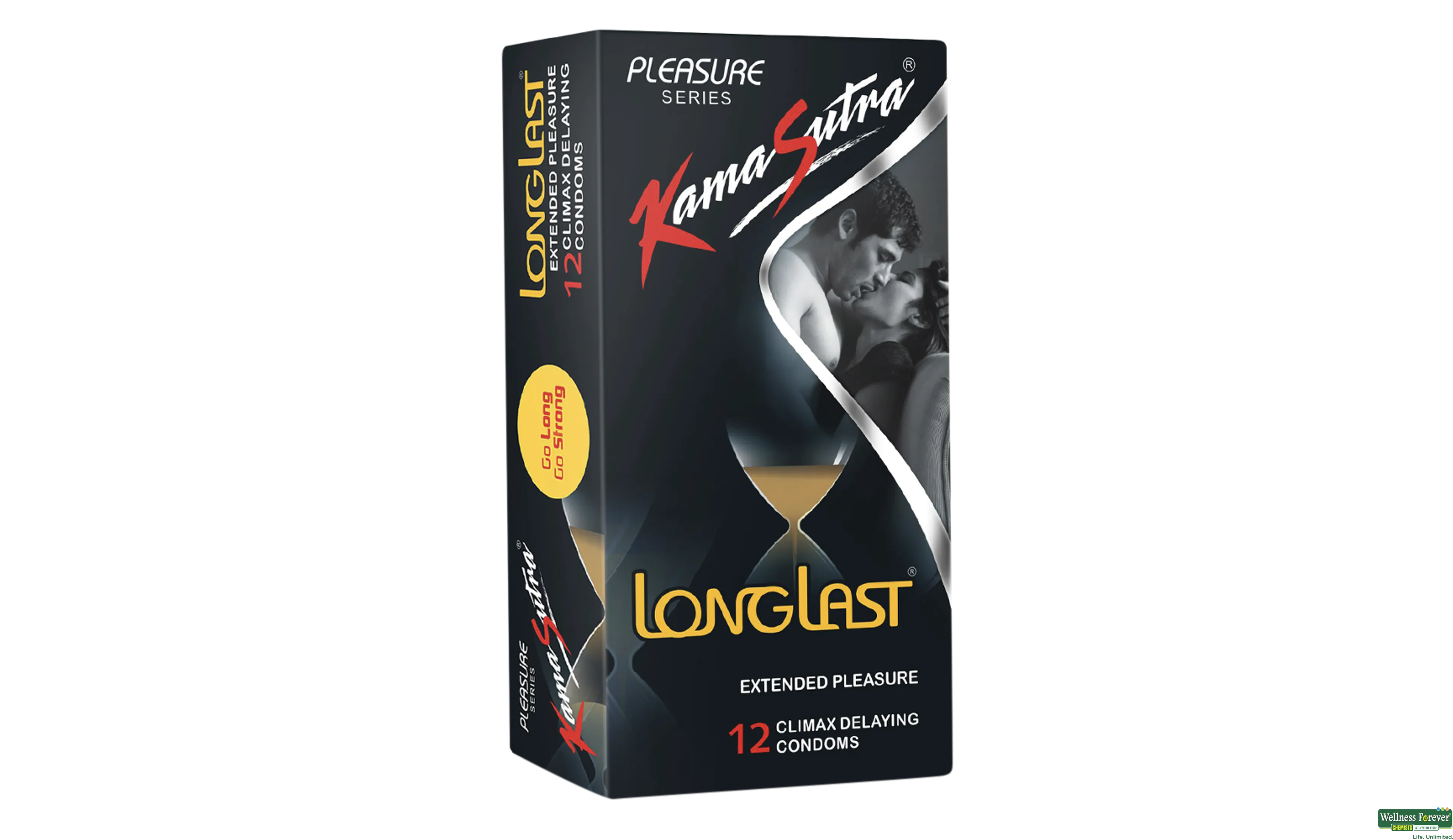 KS CONDOM LONGLAST 12PC- 1, 12PC, 