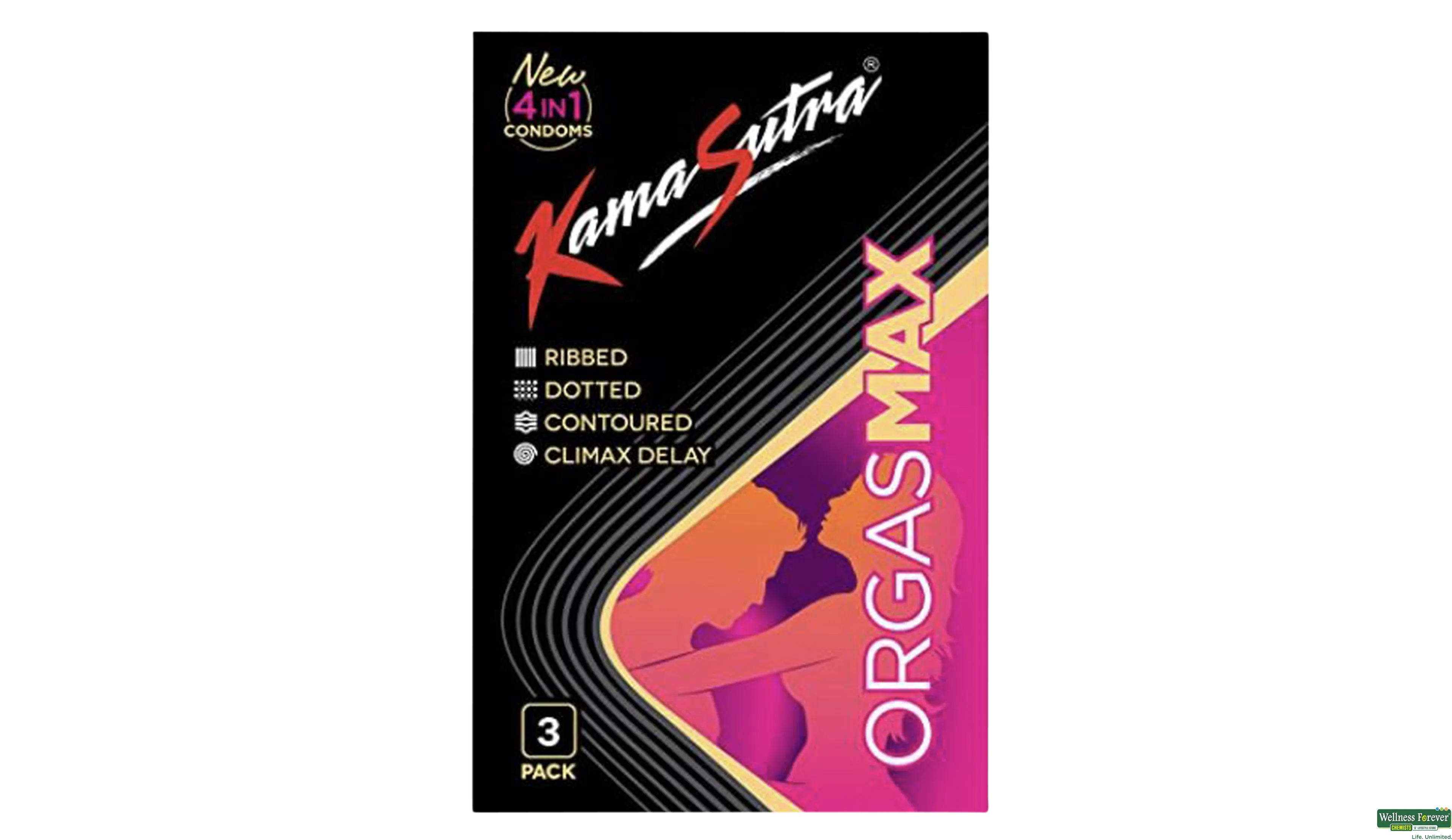 KS CONDOM ORGASMAX 3PC- 1, 3PC, 