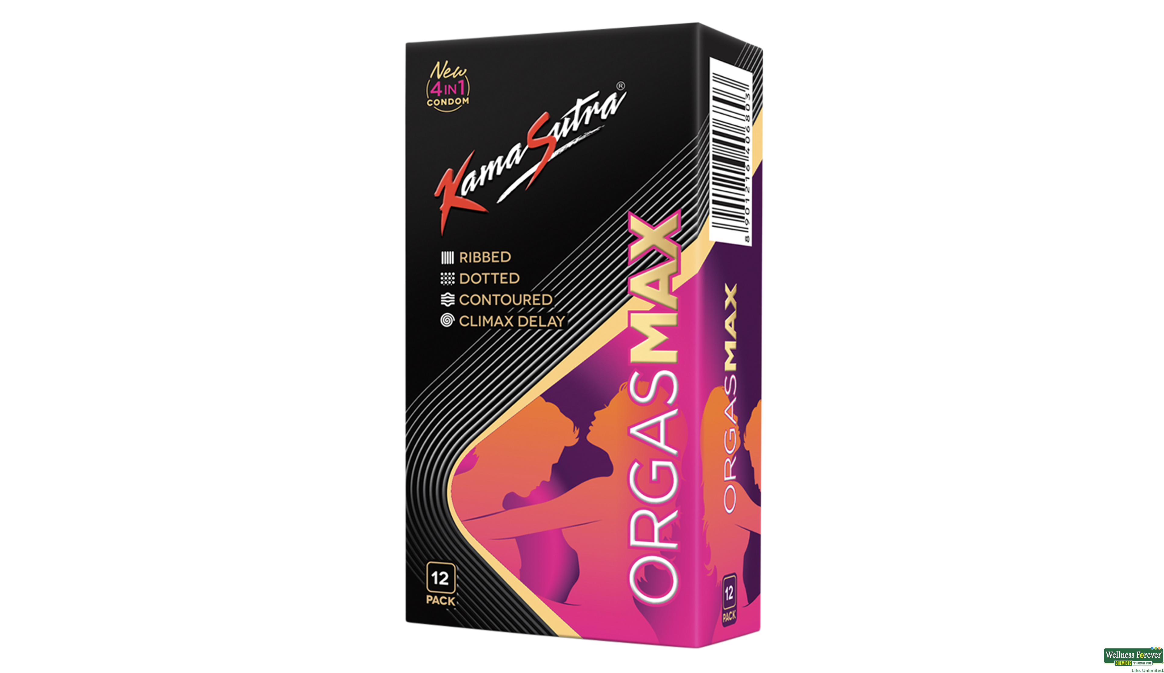 KS CONDOM ORGASMAX 12PC- 1, 12PC, 
