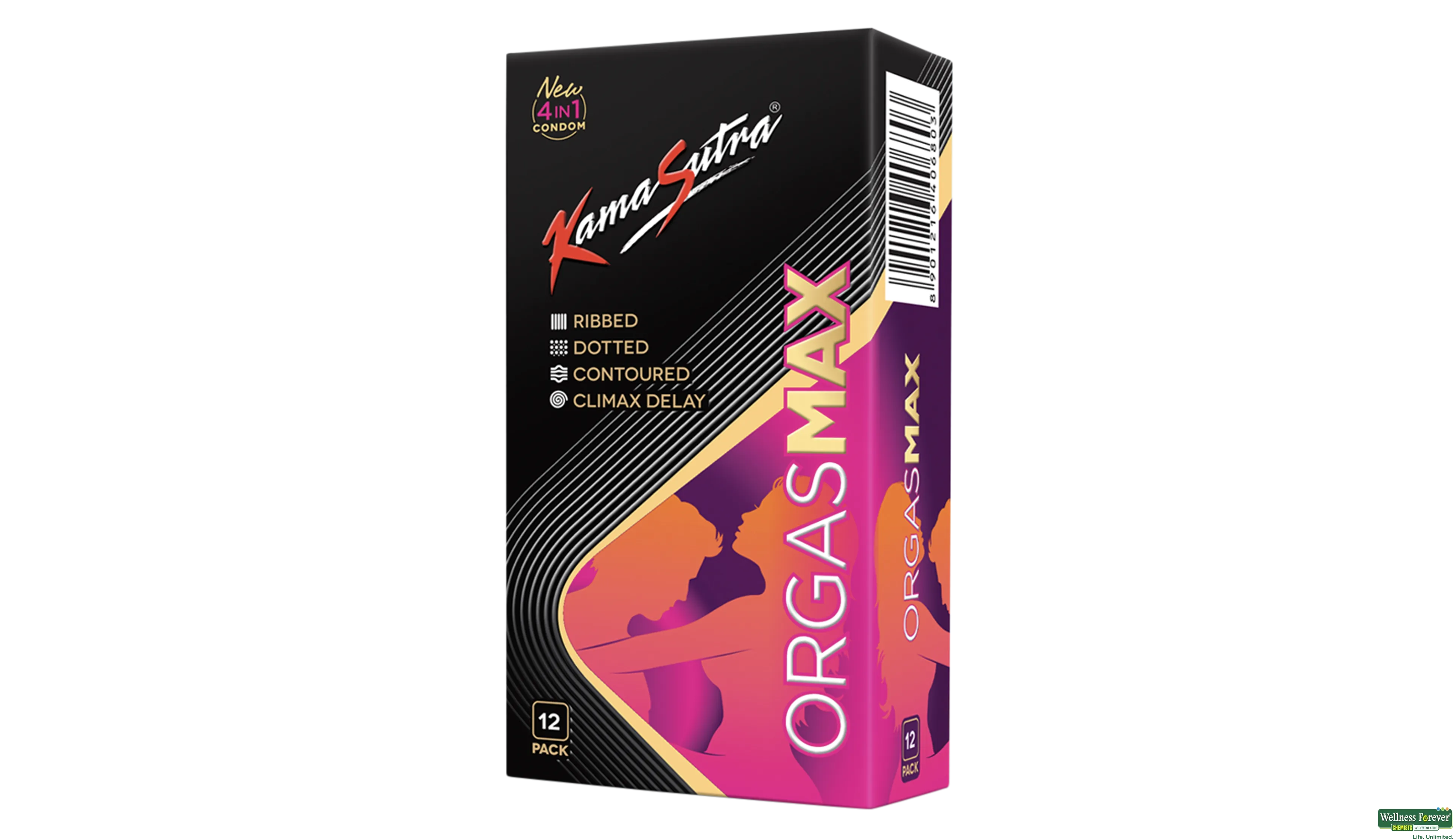 KS CONDOM ORGASMAX 12PC- 1, 12PC, 