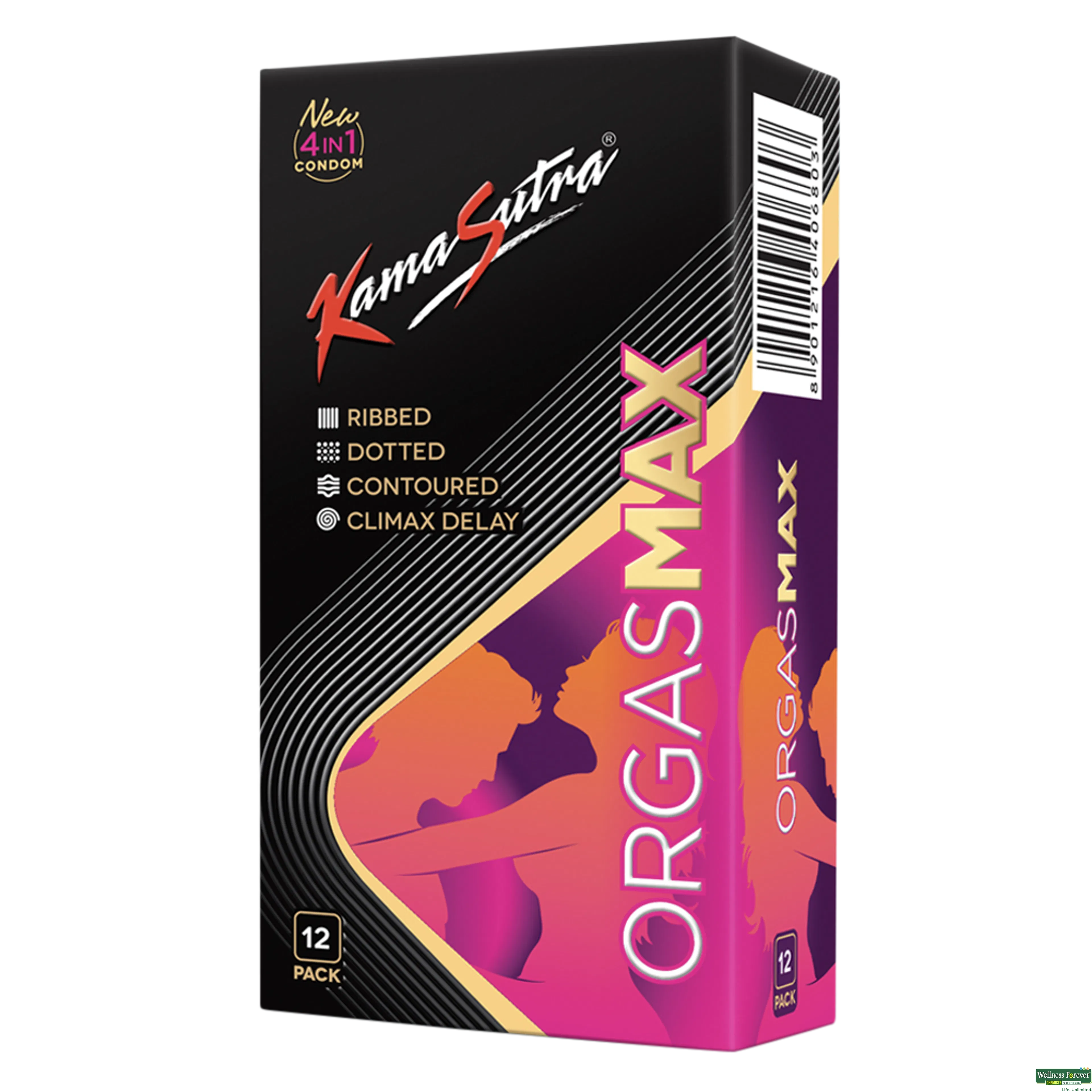 KS CONDOM ORGASMAX 12PC-image