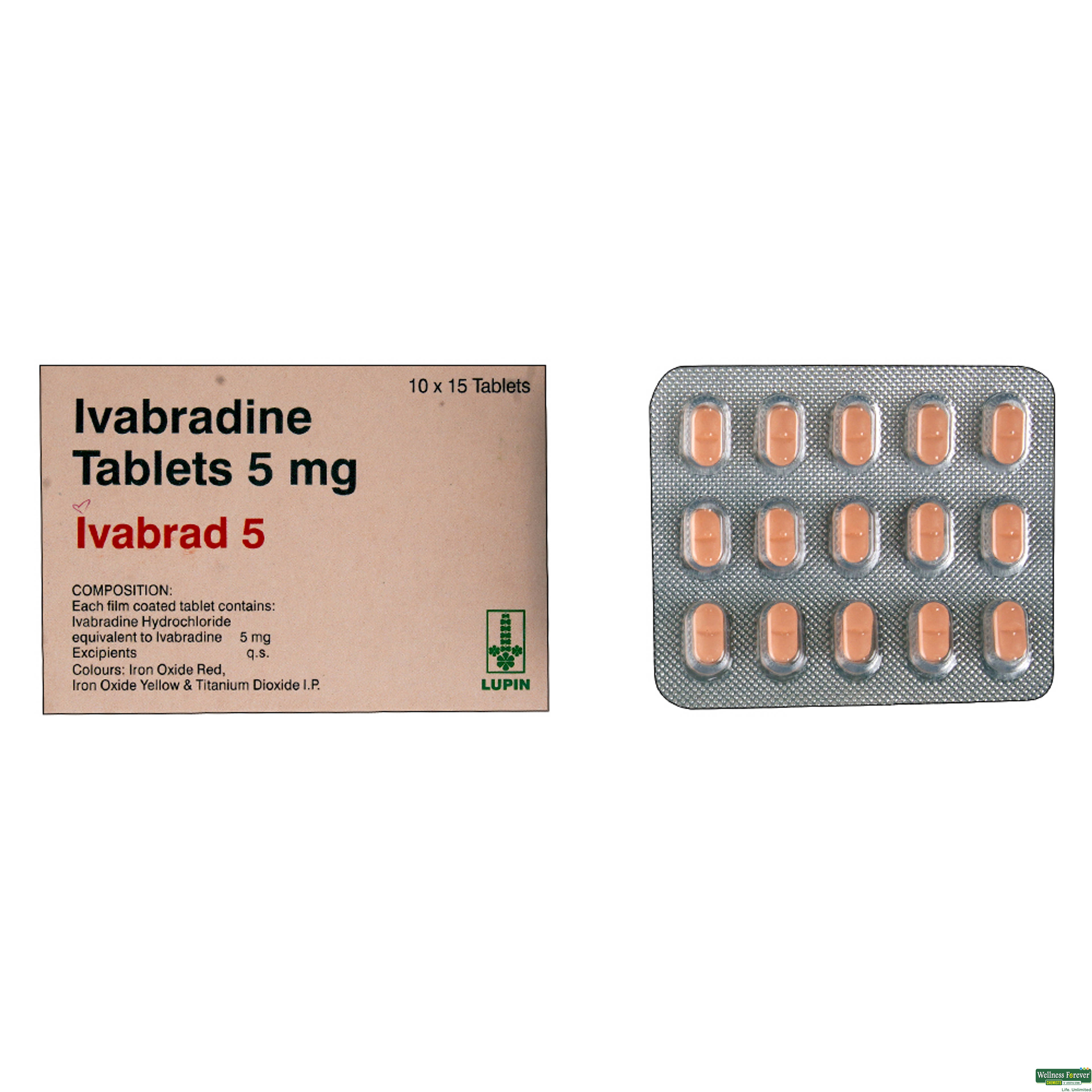 IVABRAD 5MG 15TAB-image