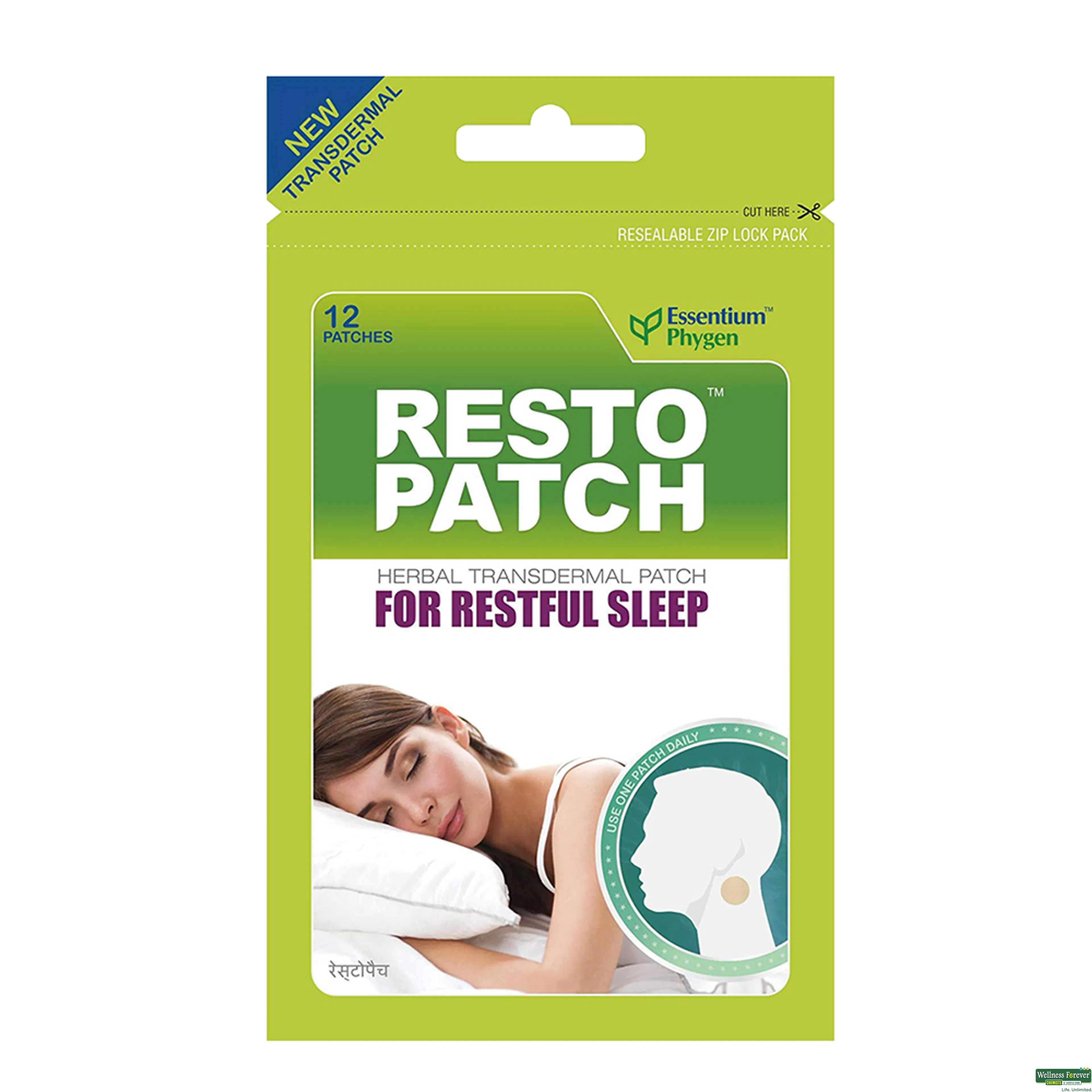 RESTOPATCH FOR RESTFUL SLEEP 12PC-image
