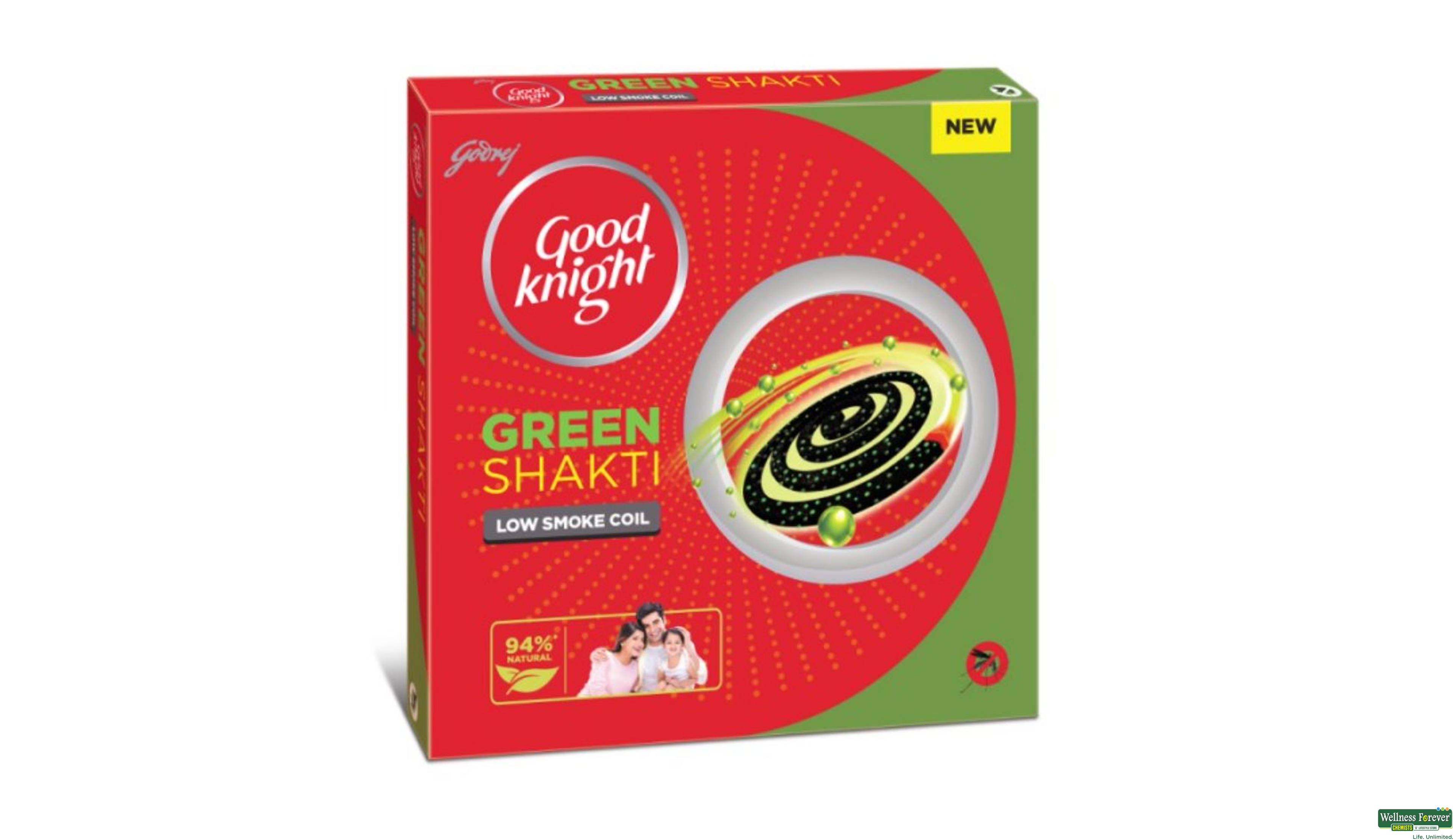 GK COIL ADVANCE GREEN SHAKTI 10PC- 1, 10PC, 