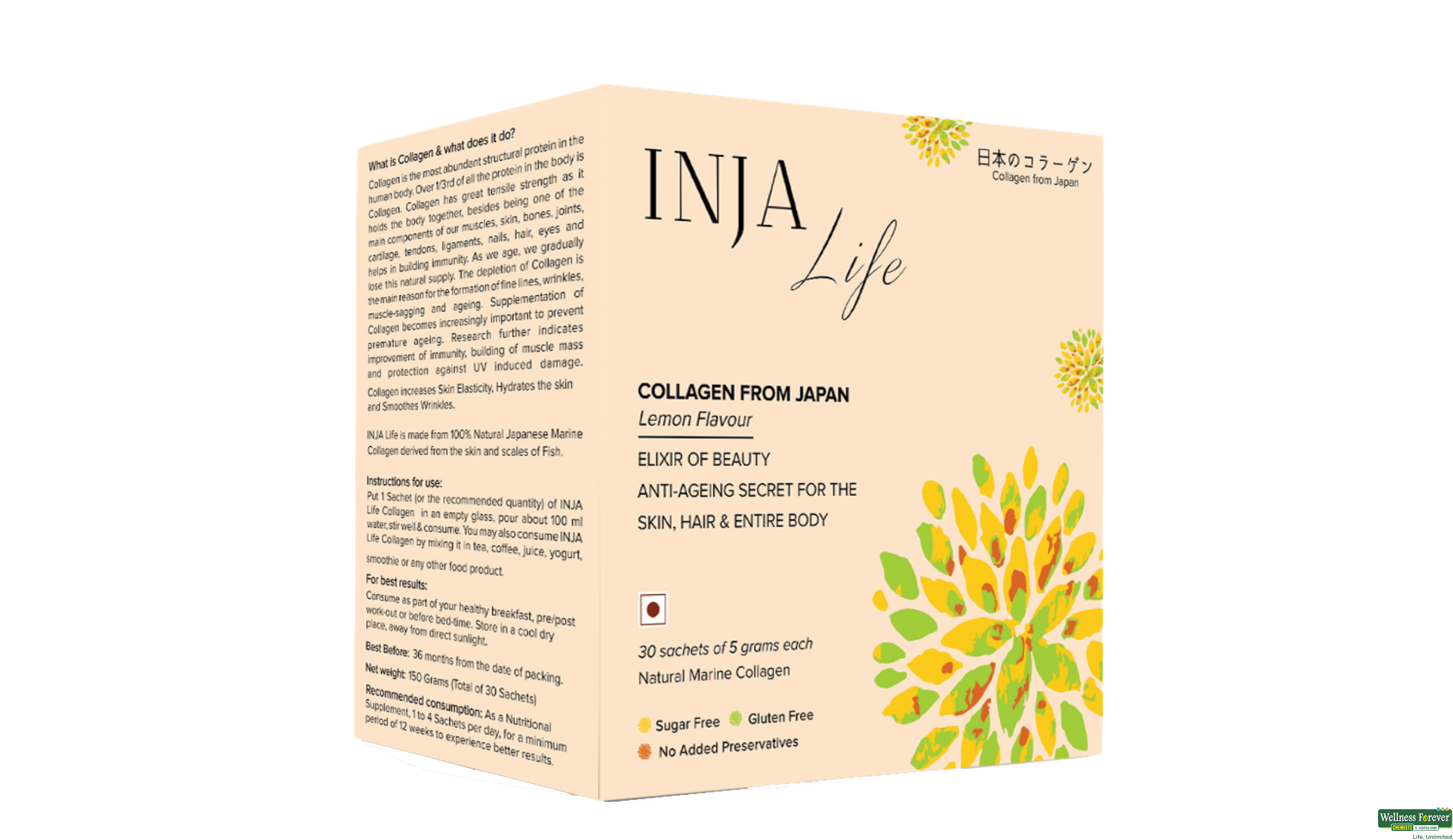 INJA LIFE PRO COLLAGEN 300GM- 2, 300GM, 