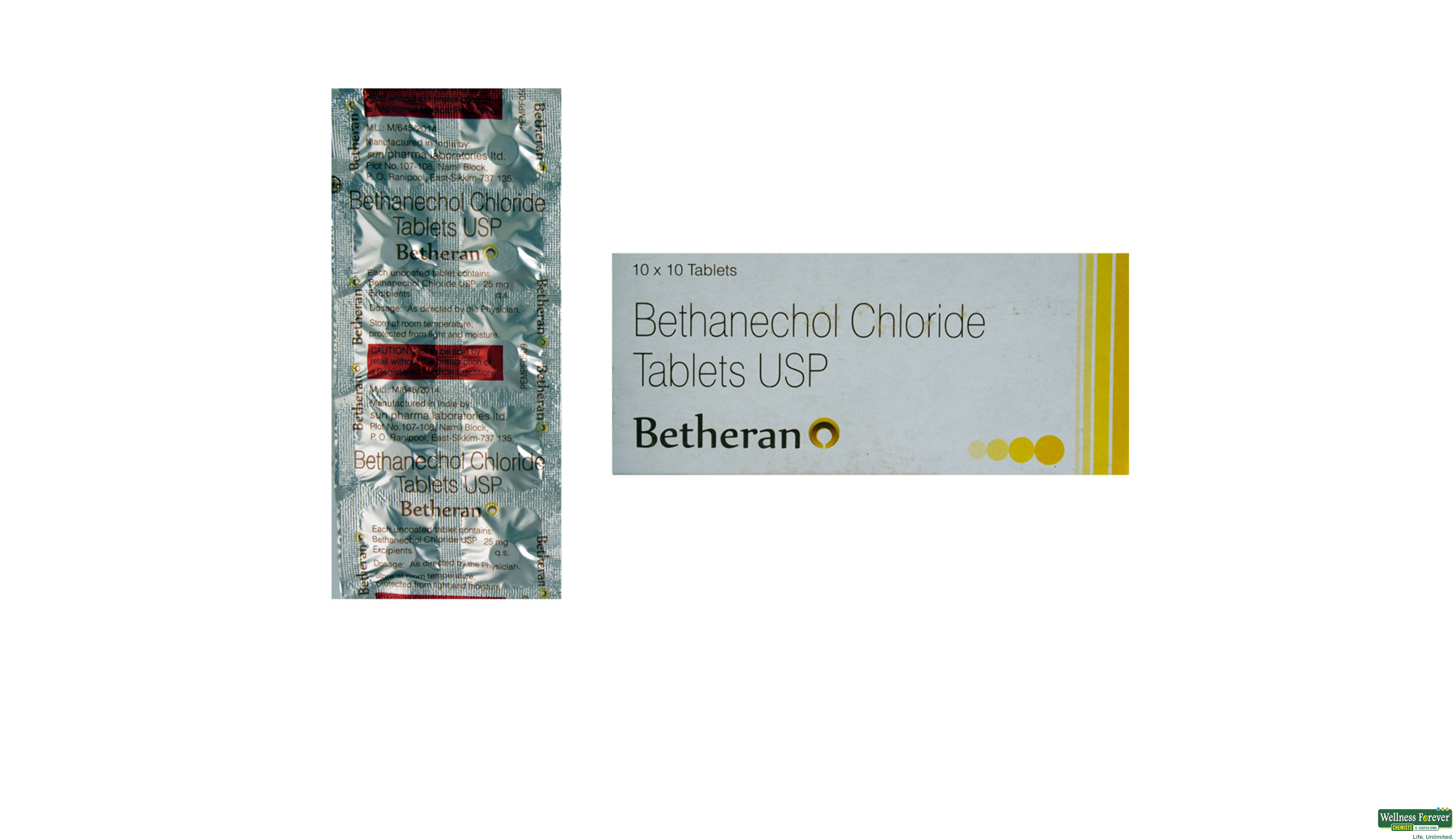 BETHERAN 25MG 10TAB- 1, 10TAB, 