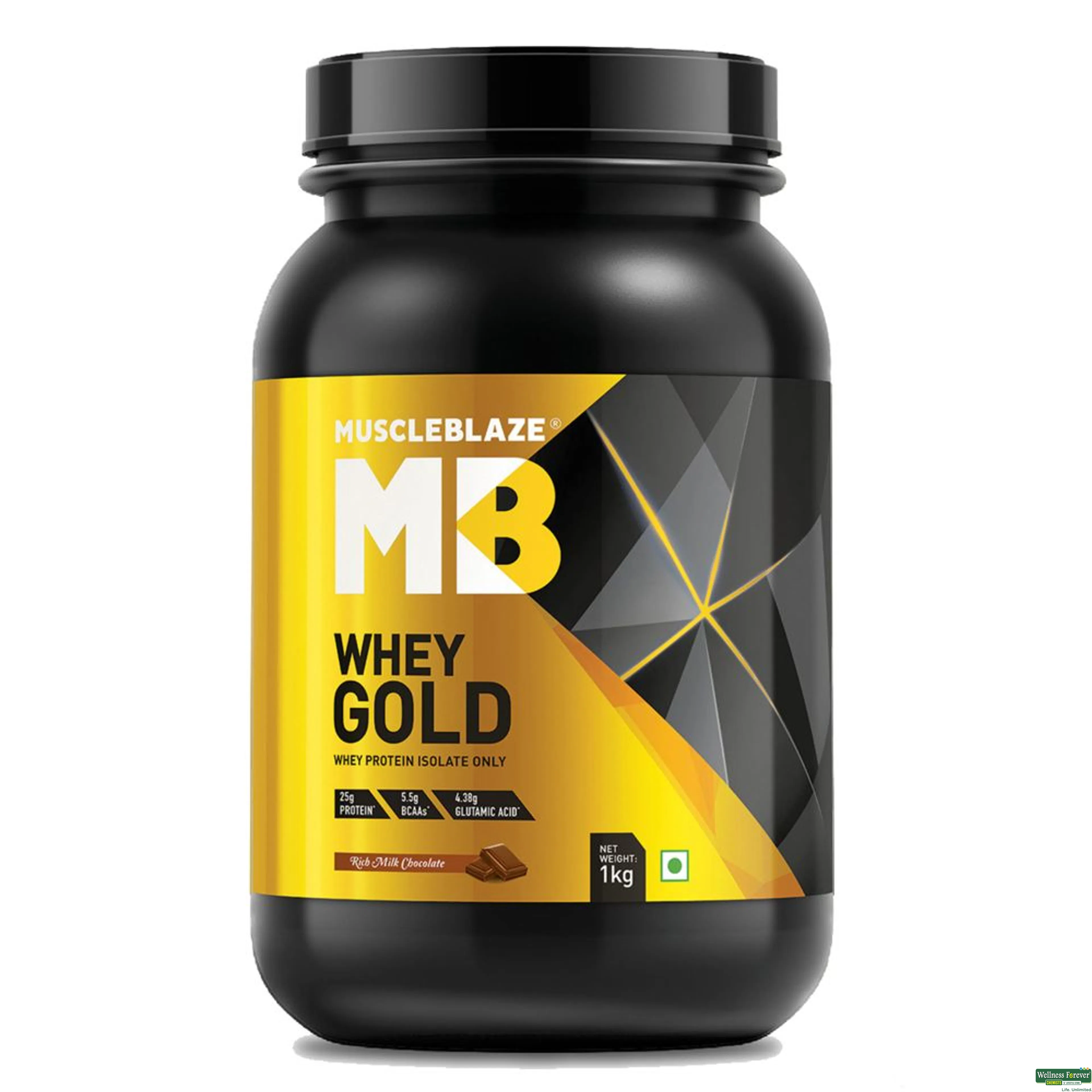 MB PWDR WHEY GOLD CHOC 1KG-image