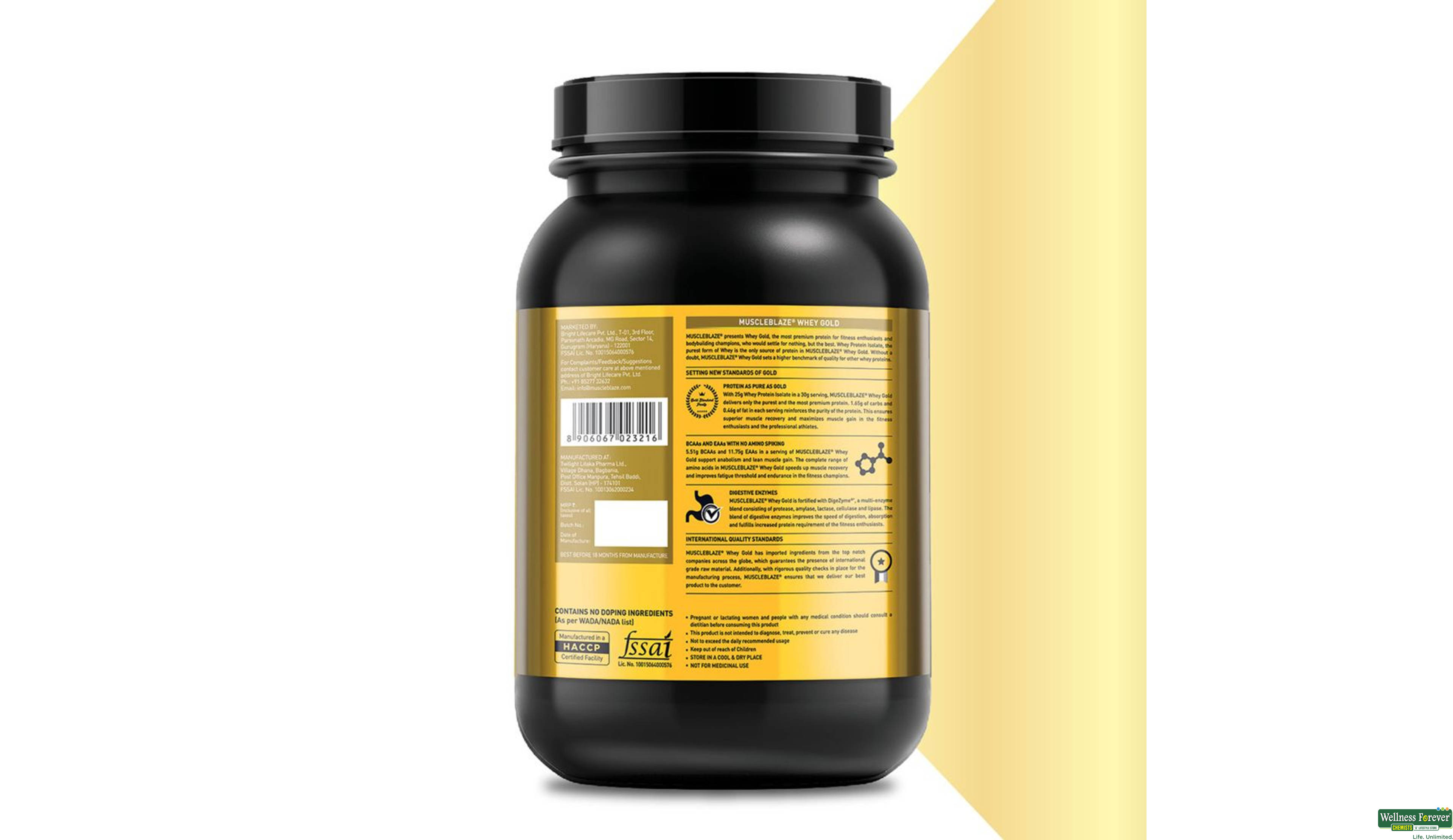 MB PWDR WHEY GOLD CHOC 1KG- 2, 1KG, 