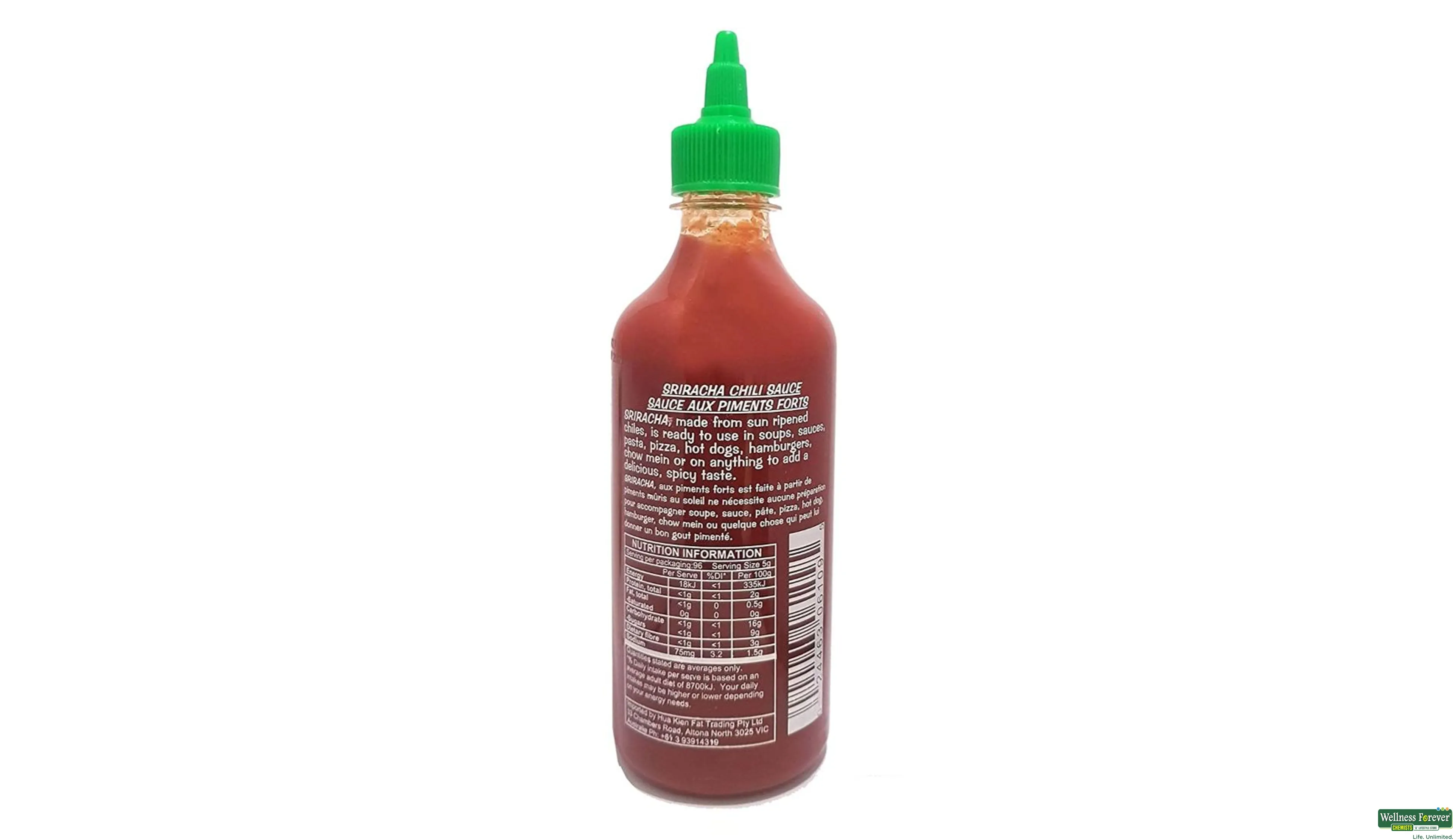 HUY FONG SAUCE SRIRACHA HOT CHILI 435ML- 2, 435GM, 