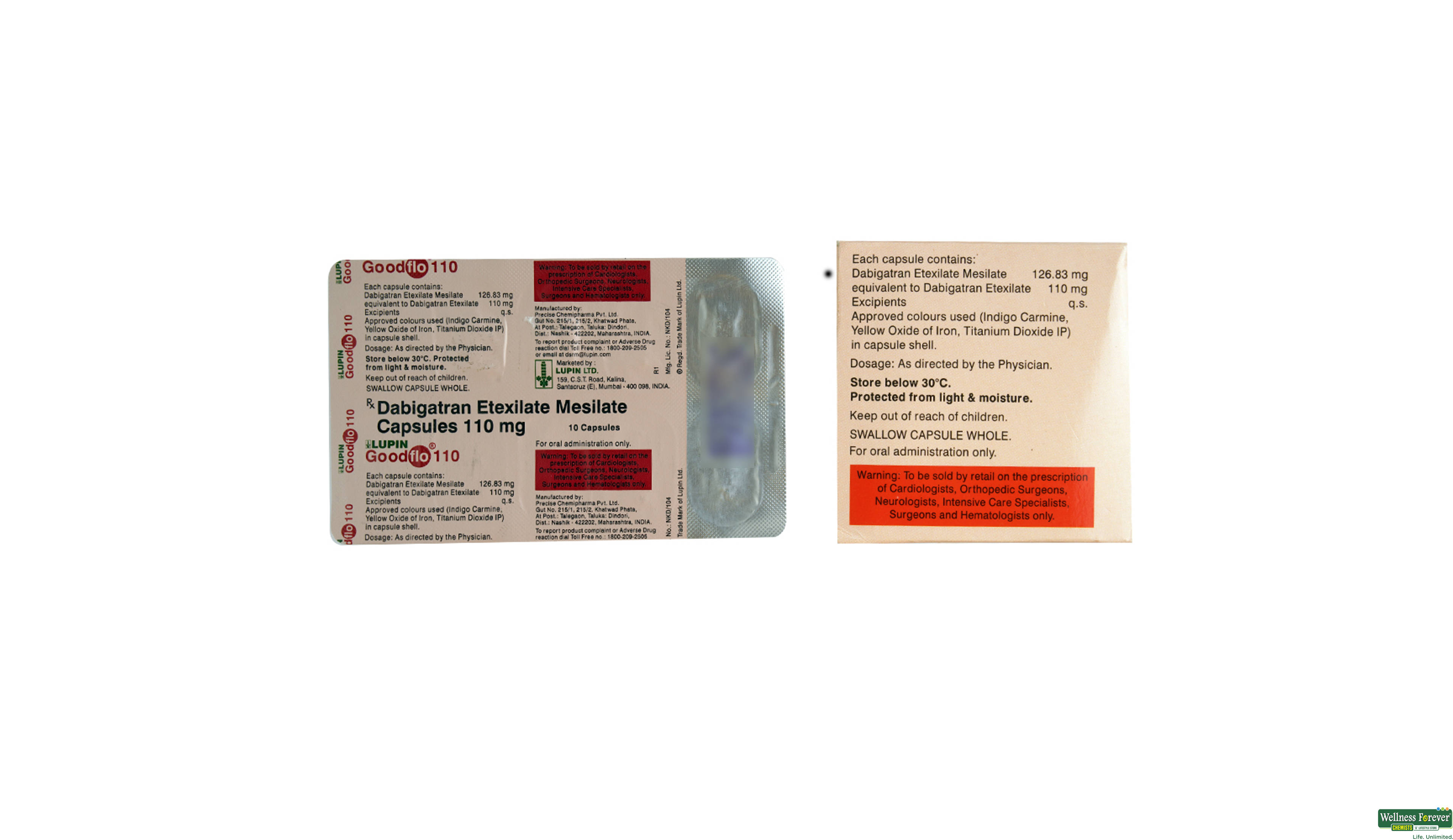 GOODFLO 110MG 10TAB- 2, 10TAB, 