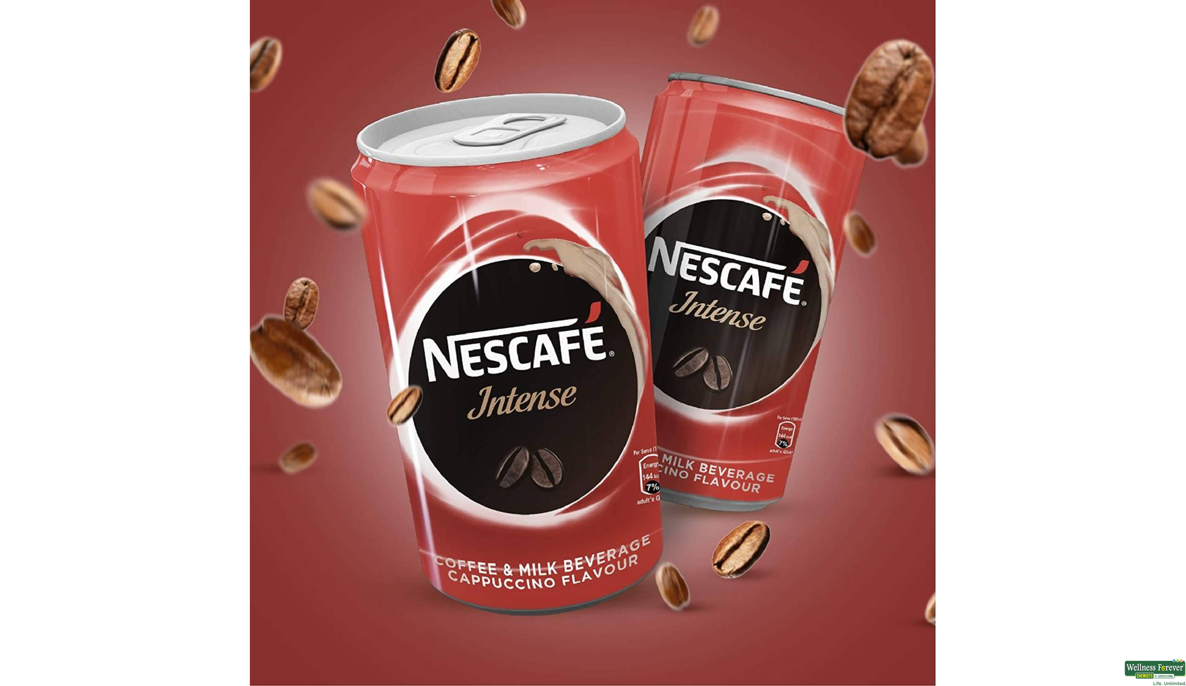 NESCAFE COFFEE CHILLED INTENSE CAN 180ML- 5, 180ML, 