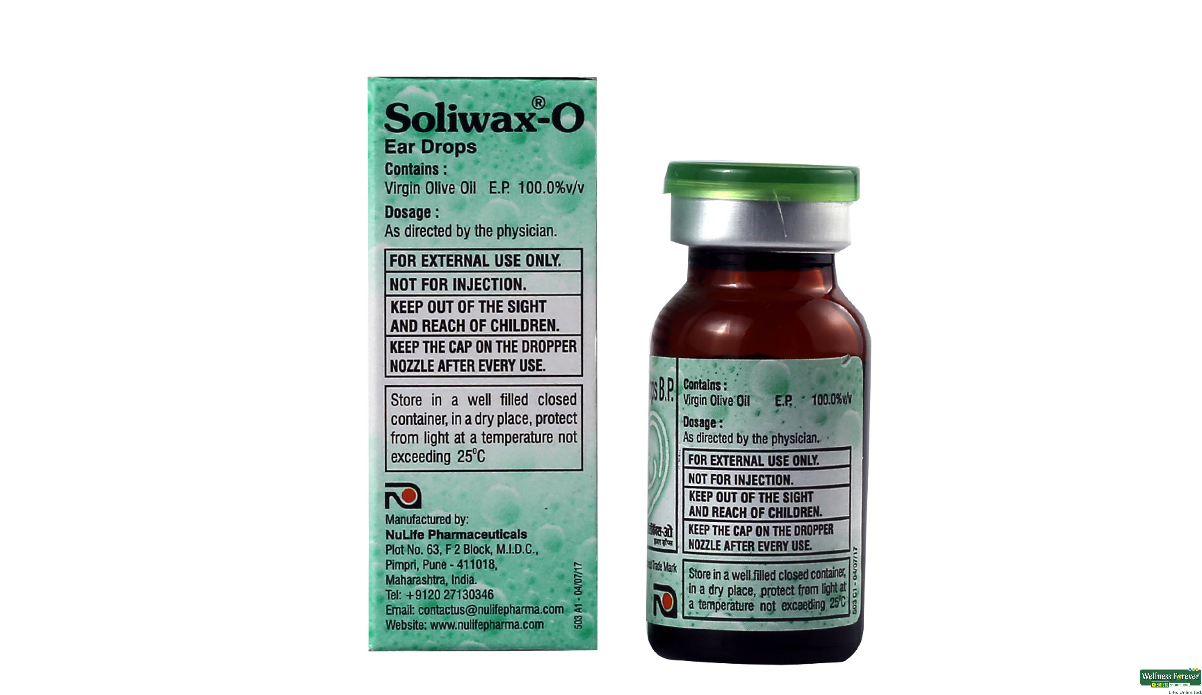 SOLIWAX-O EAR DROPS 10ML- 2, 10ML, 