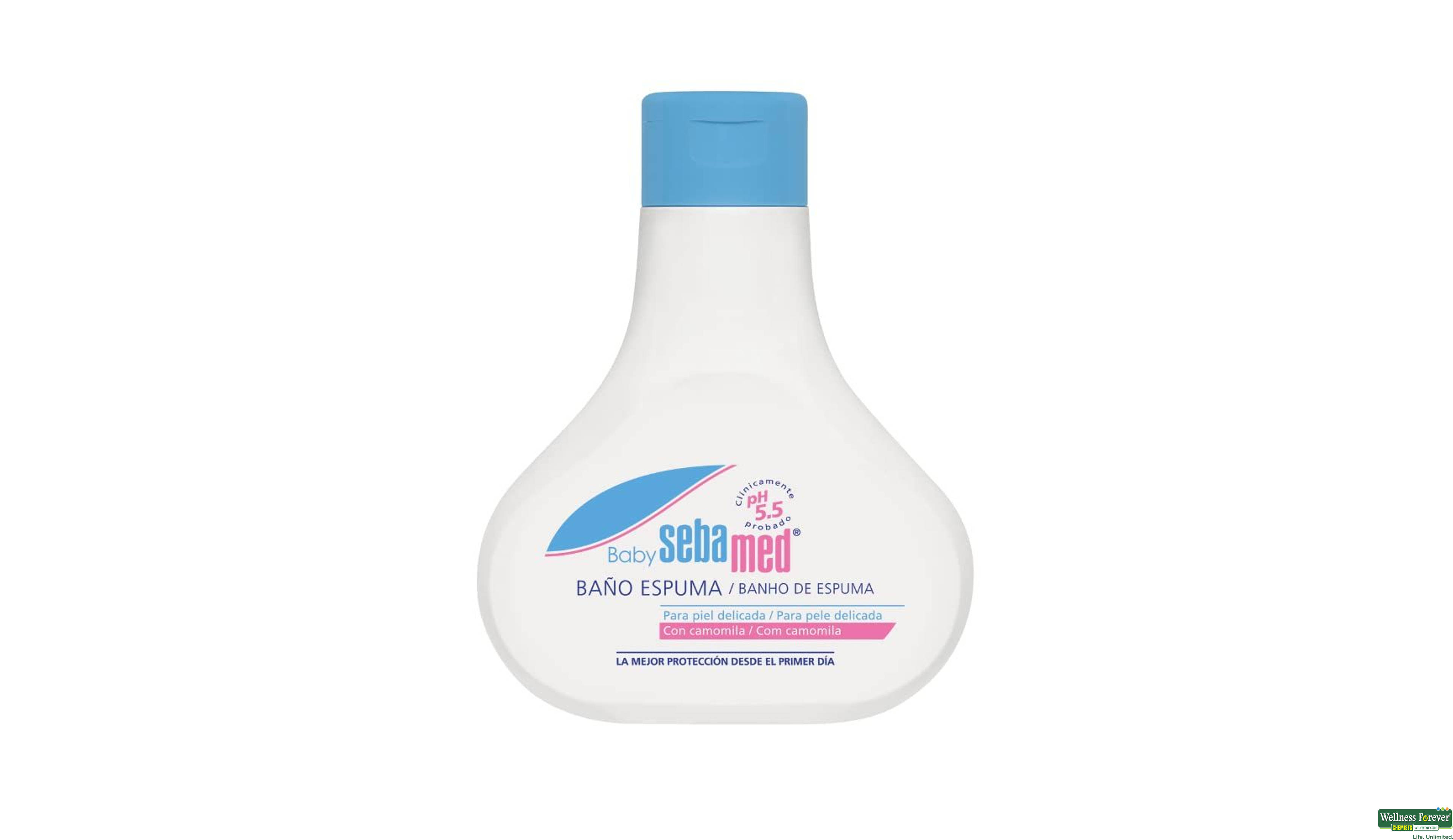 SEBAMED BABY BUBBLE BATH 200ML- 1, 2000ML, null