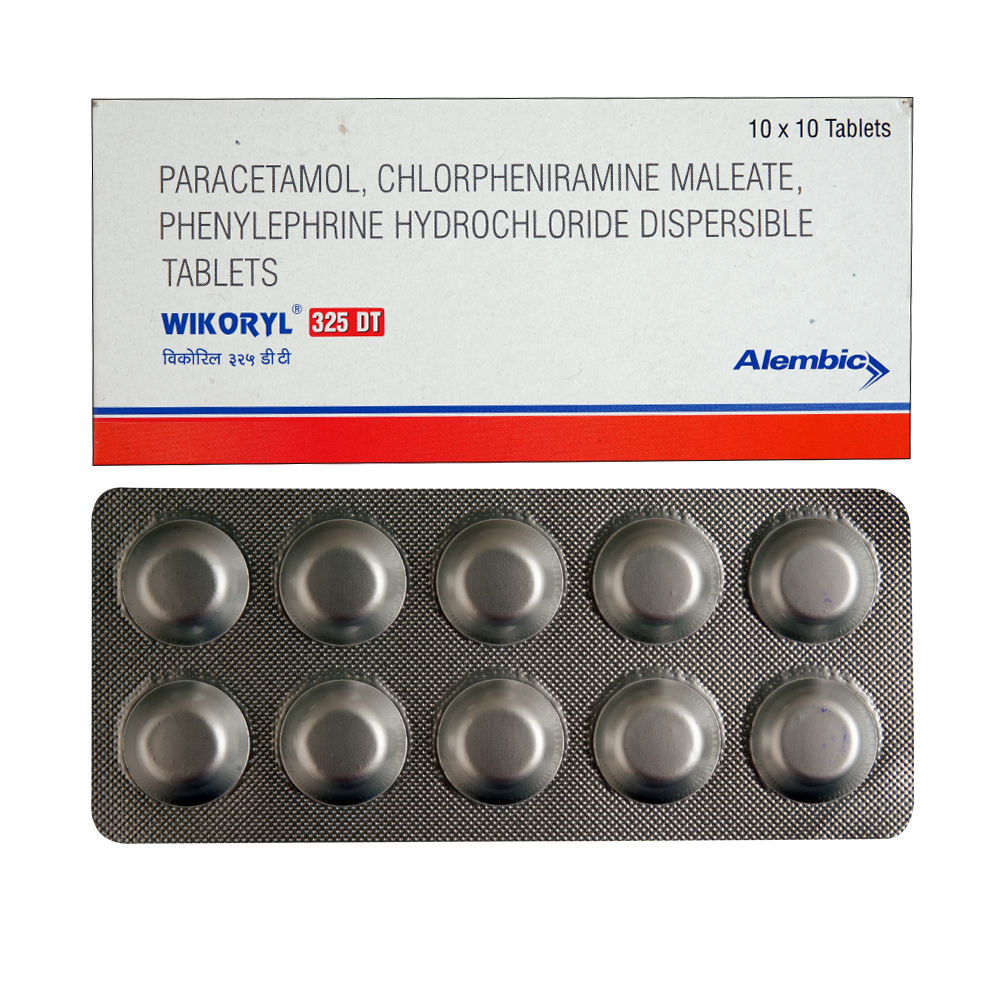 Buy Wikoryl 325DT 10 Tablets Online at Best Prices Wellness Forever
