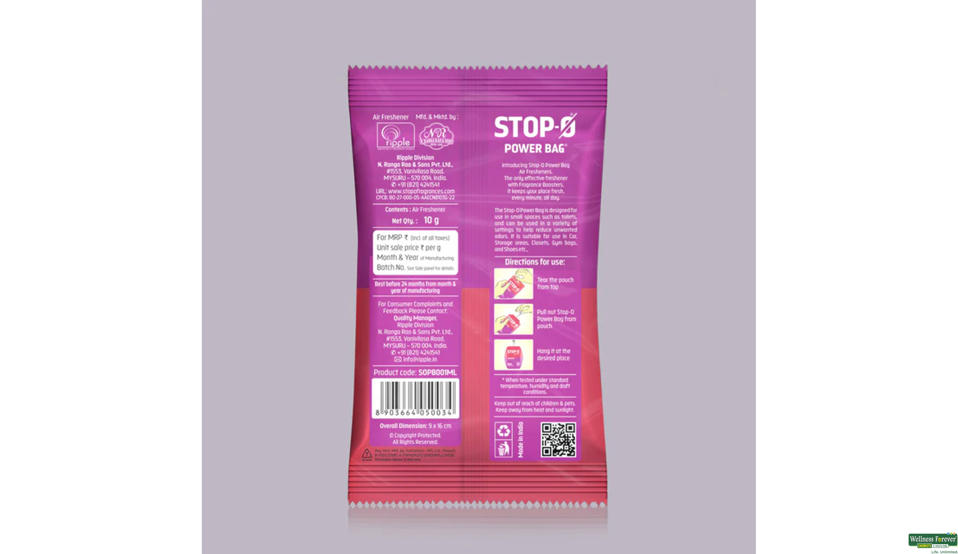 STOP-O POWER BAG MELON 10GM- 2, 10GM, null