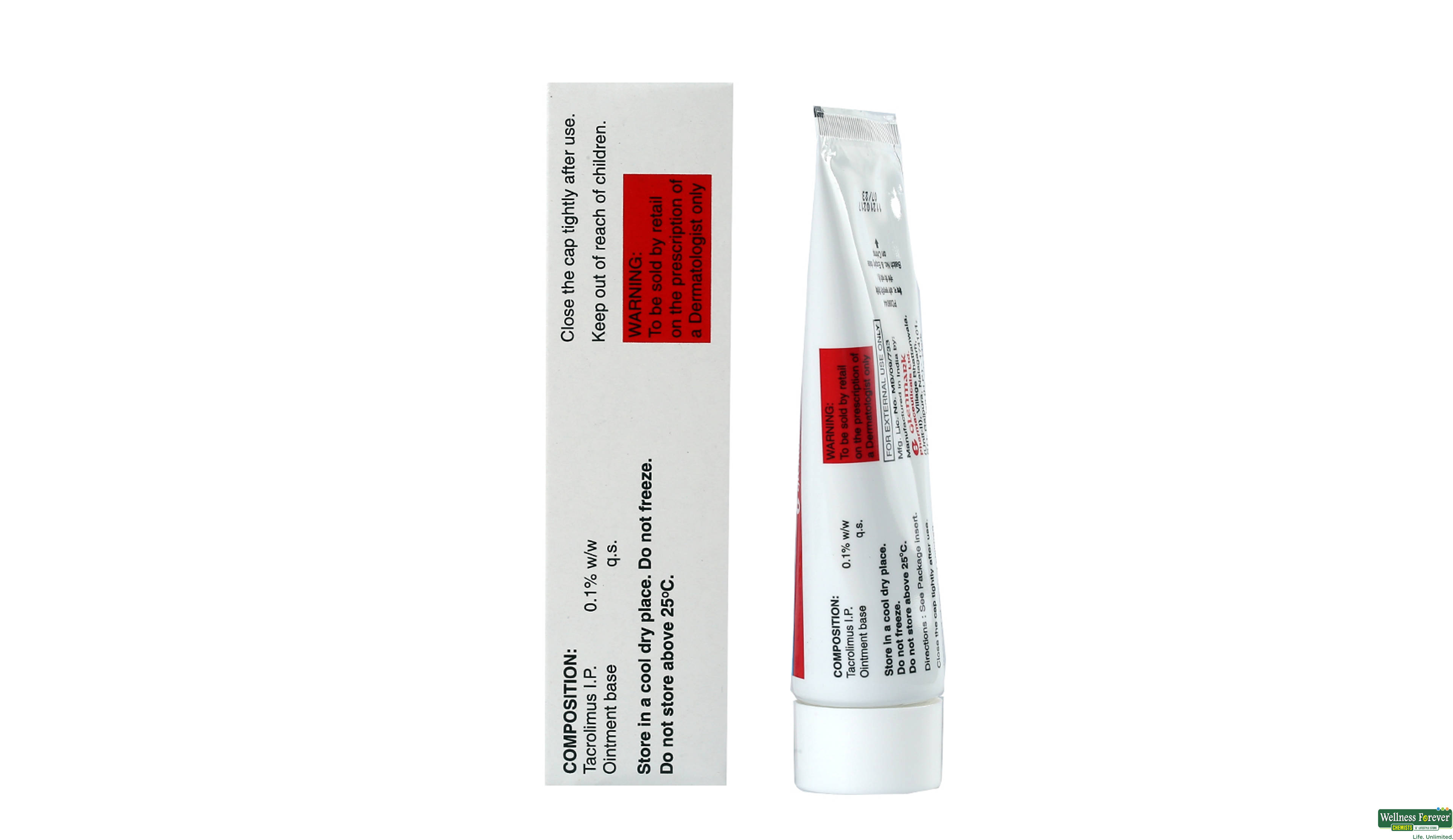 TACROZ-FORTE-XL OINT 40GM- 2, 40GM, 