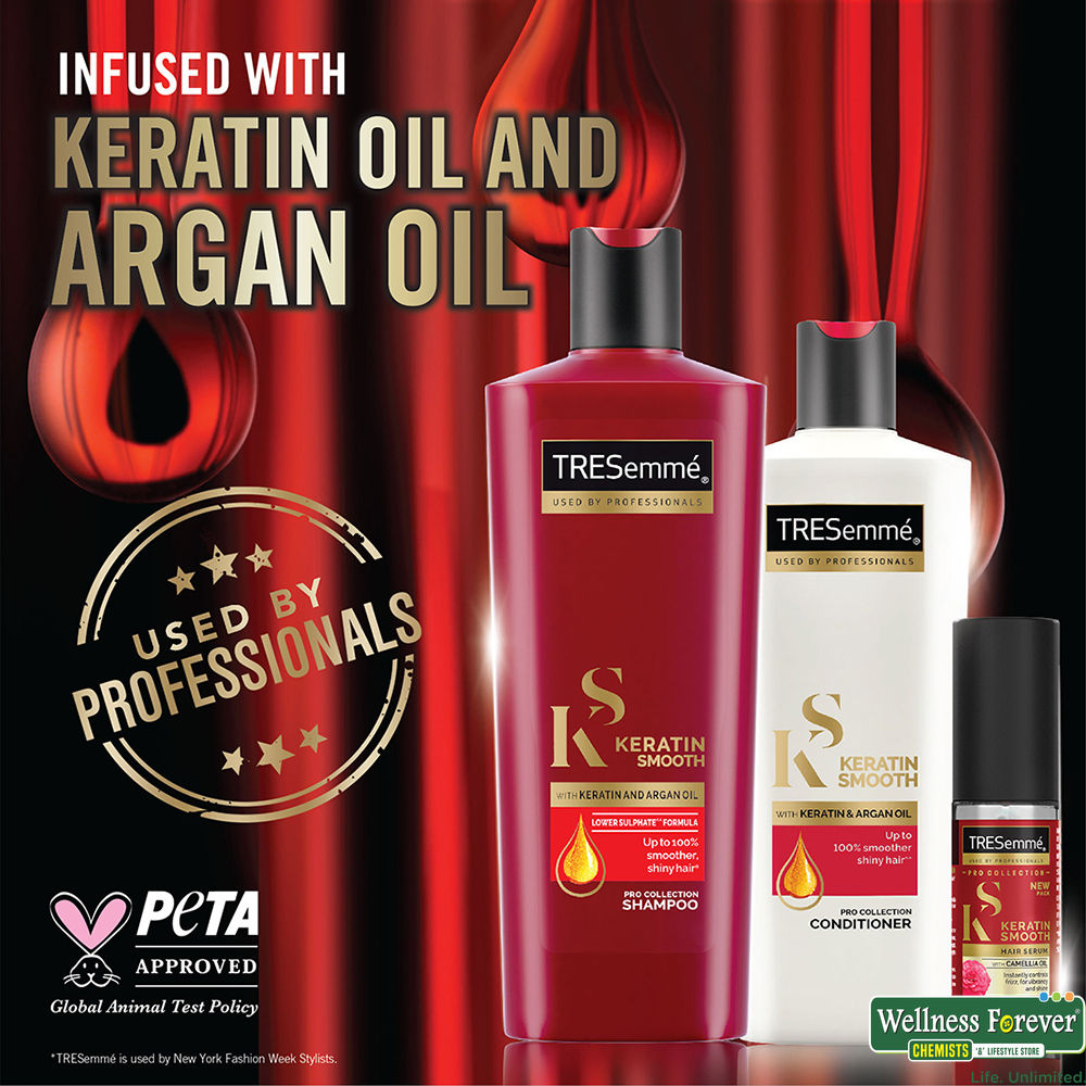 Keratin smoothing hot sale tresemme