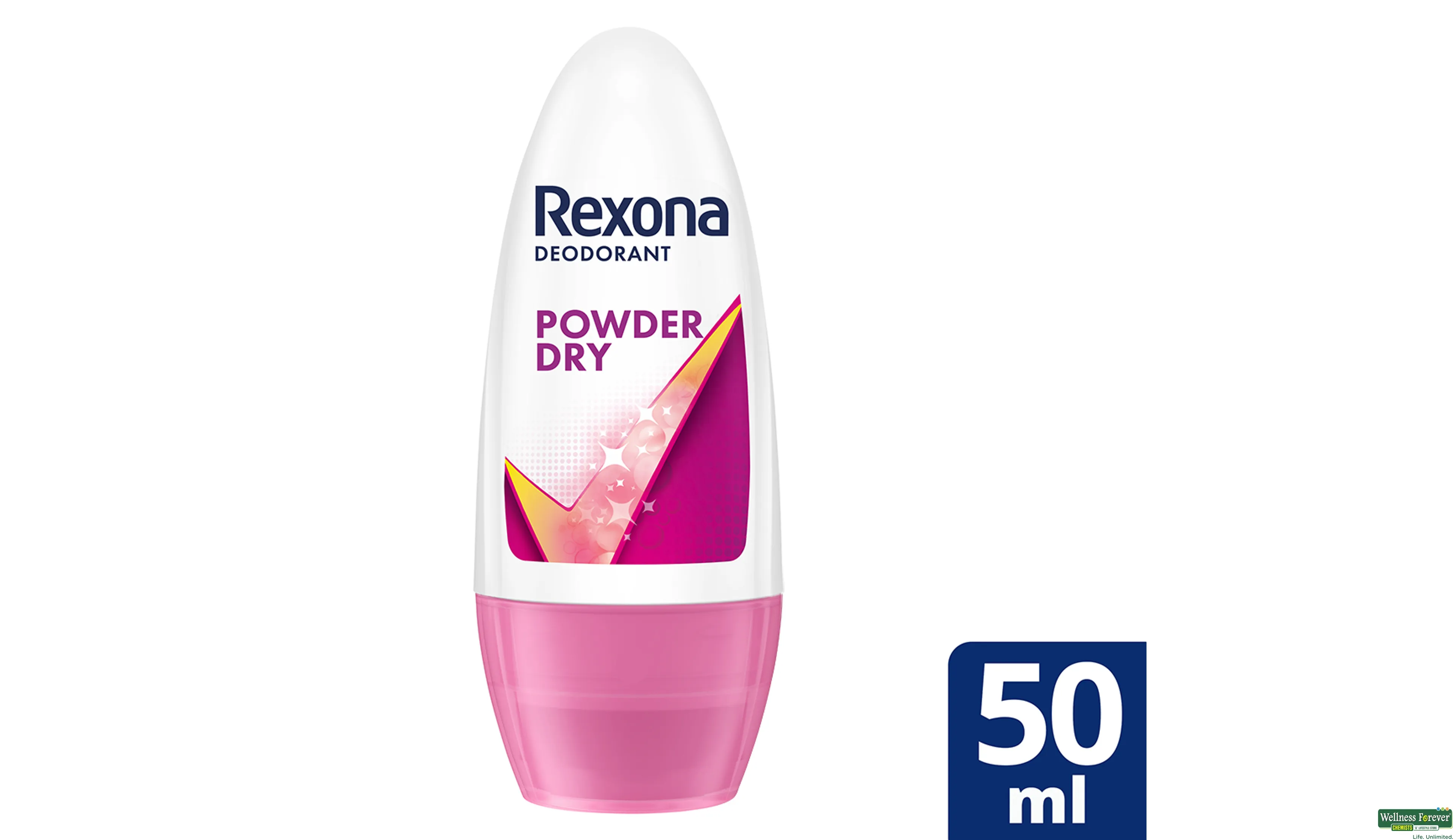 REXONA ROLLON WOMEN POWDER DRY 50ML- 1, 50ML, 