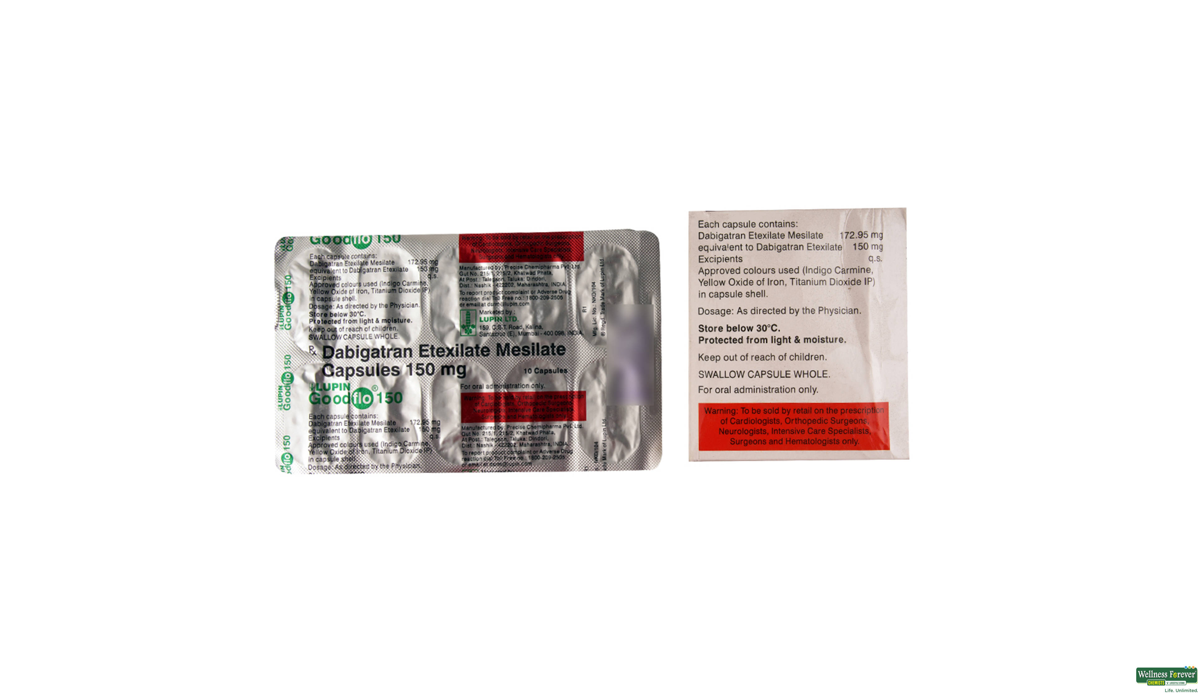GOODFLO 150MG 10CAP- 2, 10CAP, 