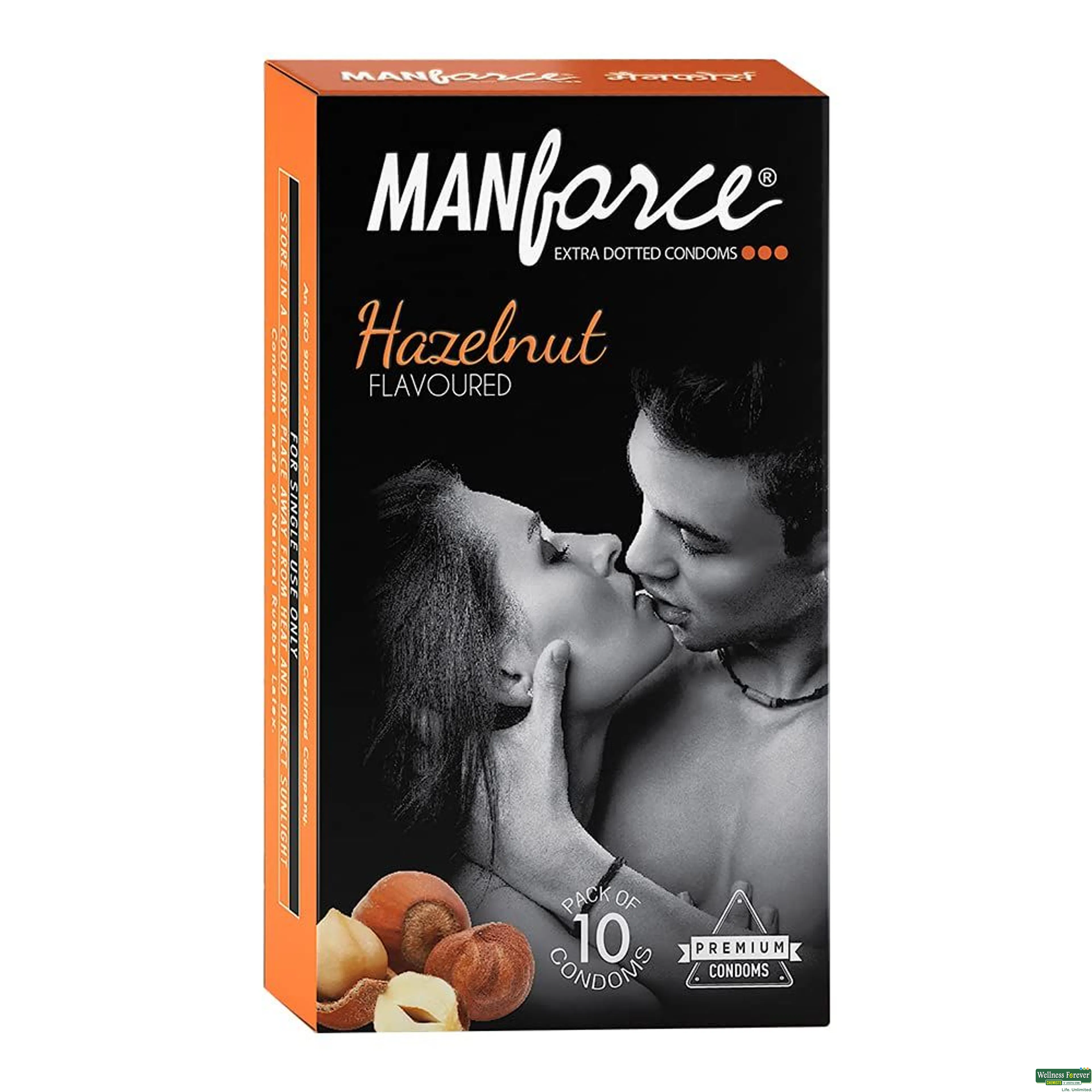 MANFORCE CONDOM HAZELNUT 10PC-image