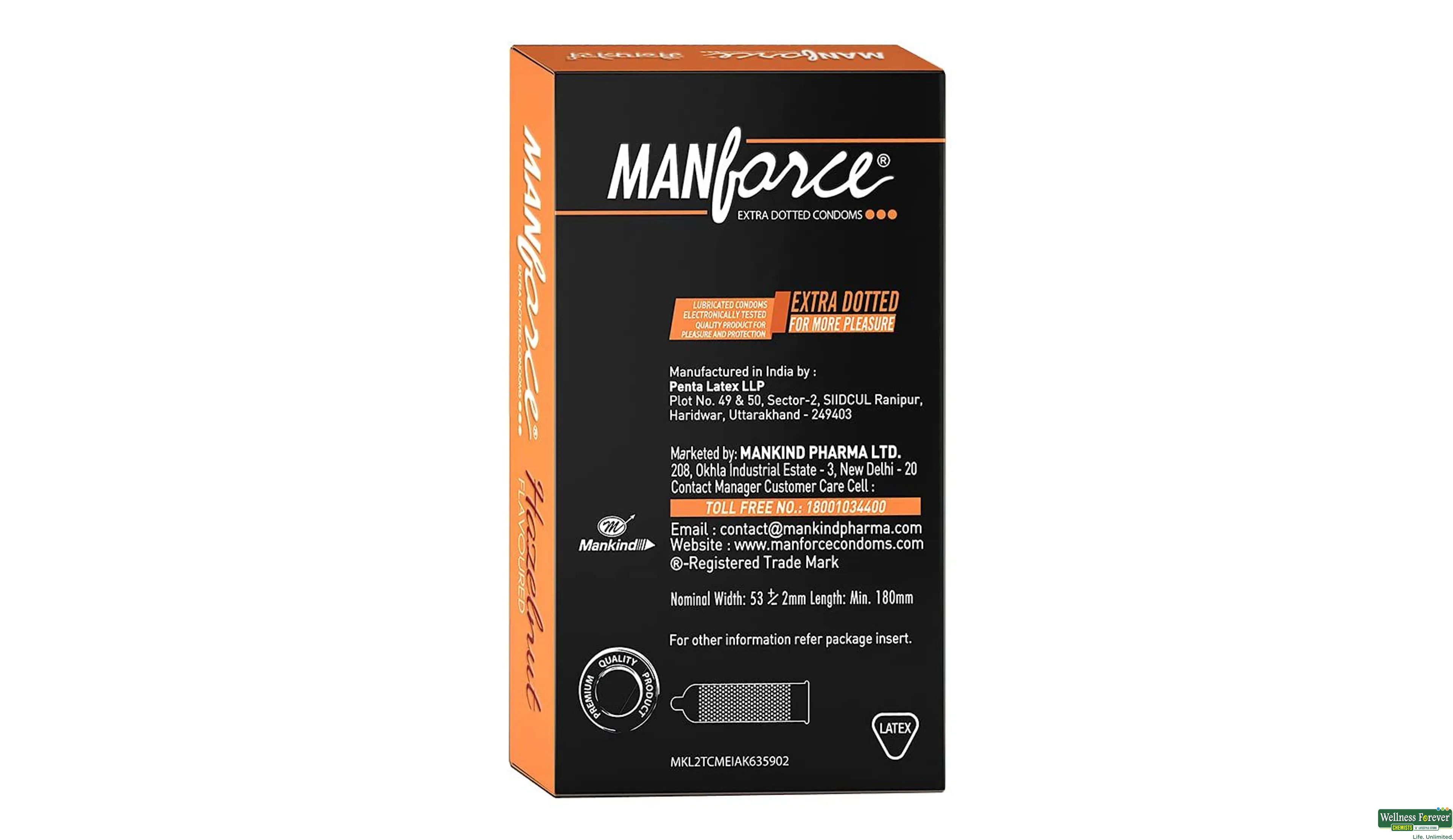 MANFORCE CONDOM HAZELNUT 10PC- 2, 10PC, 