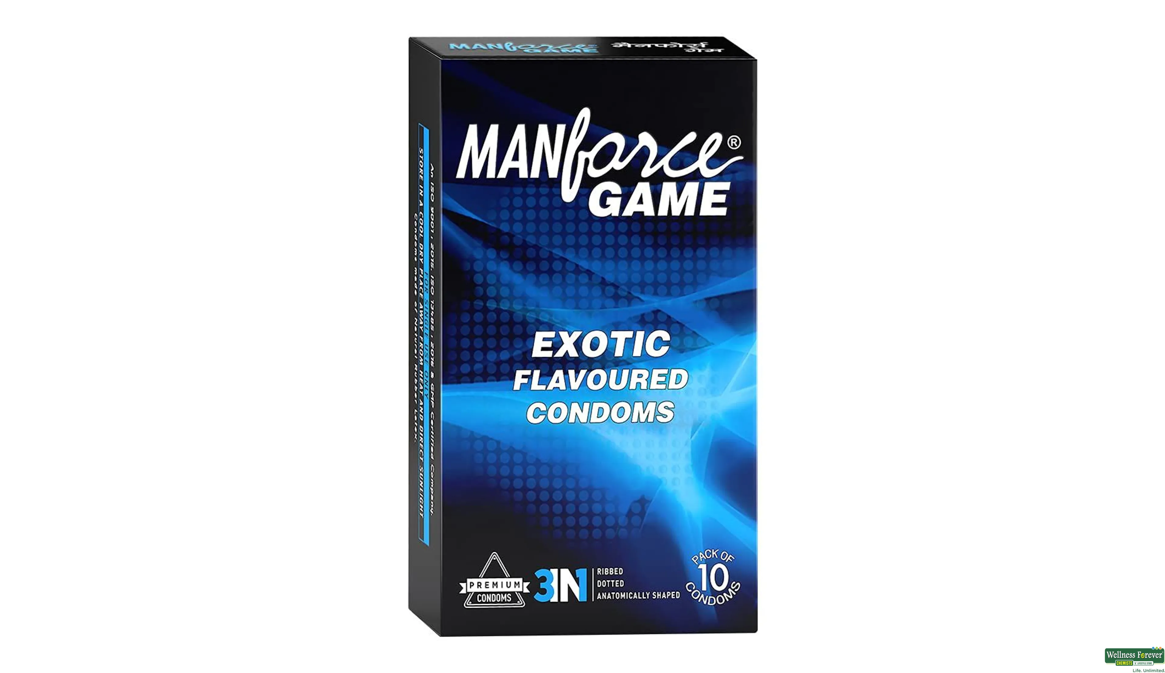 MANFORCE CONDOM EXOTIC 10PC- 1, 10PC, 