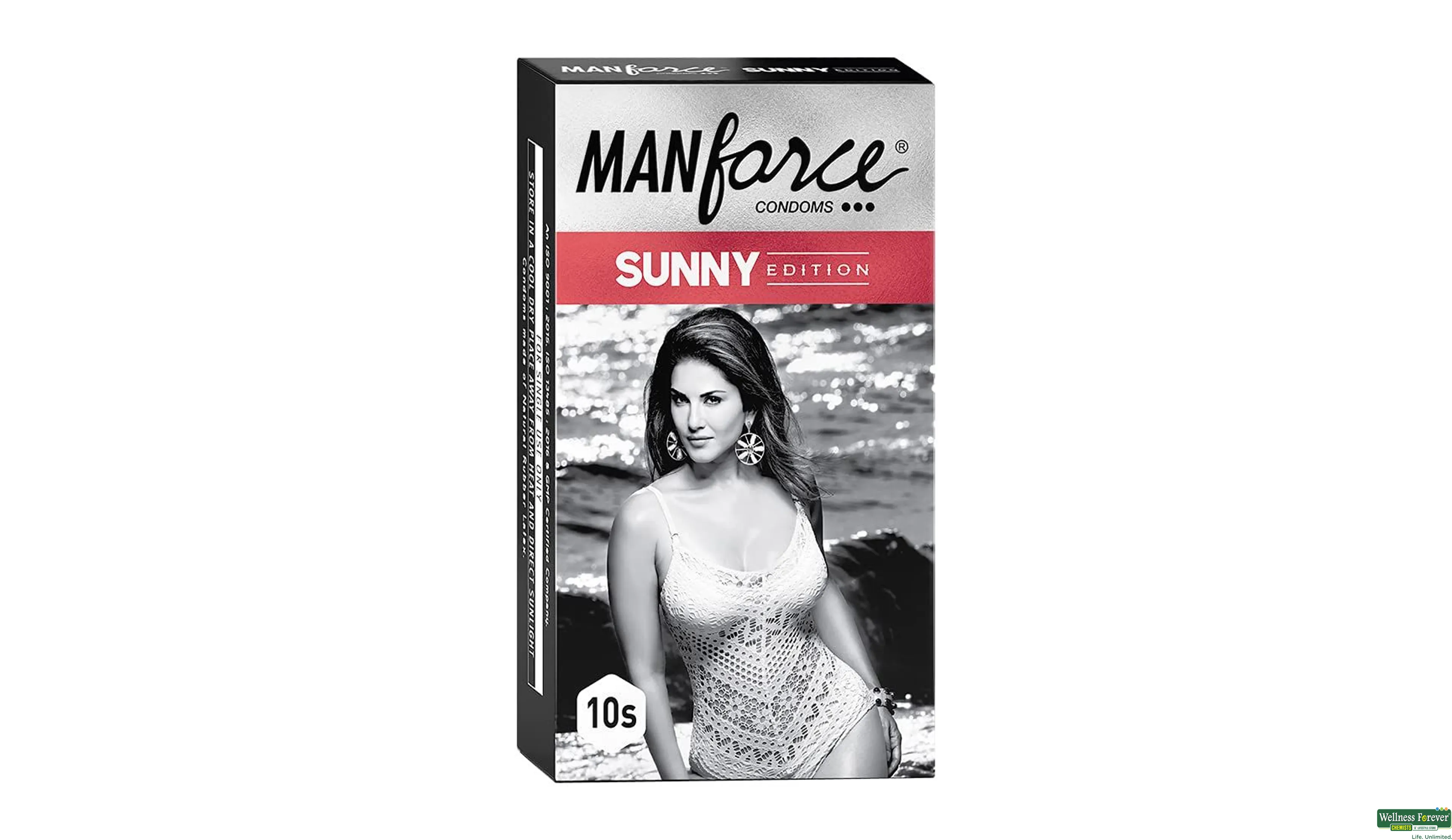 MANFORCE CONDOM SUNNY EDITION 10PC- 1, 10PC, 