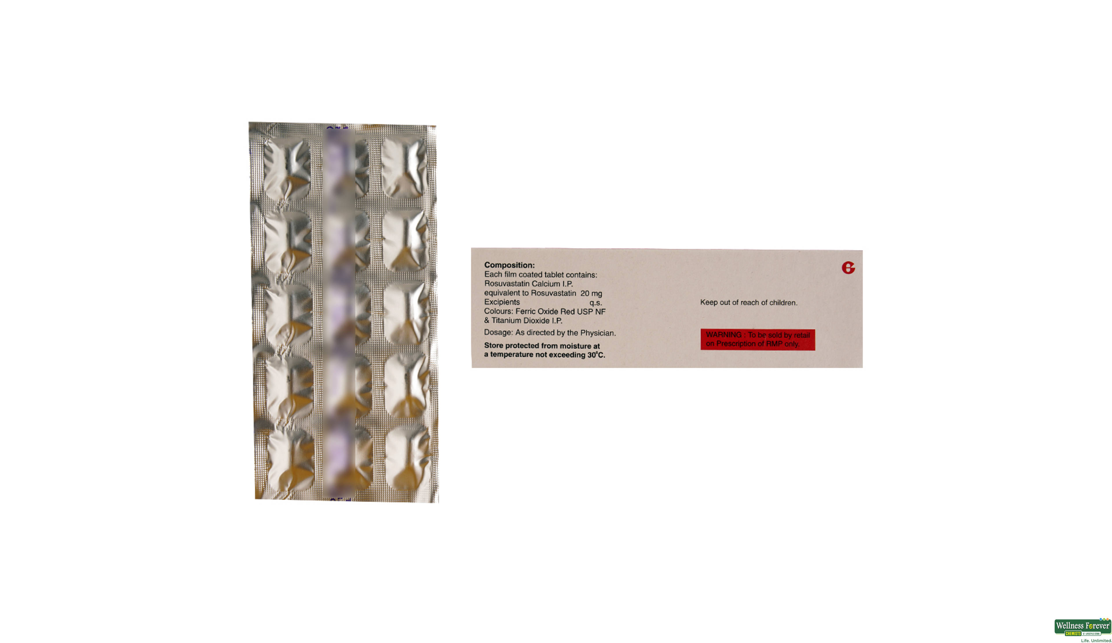 RAZEL 20MG 15TAB- 2, 15TAB, 