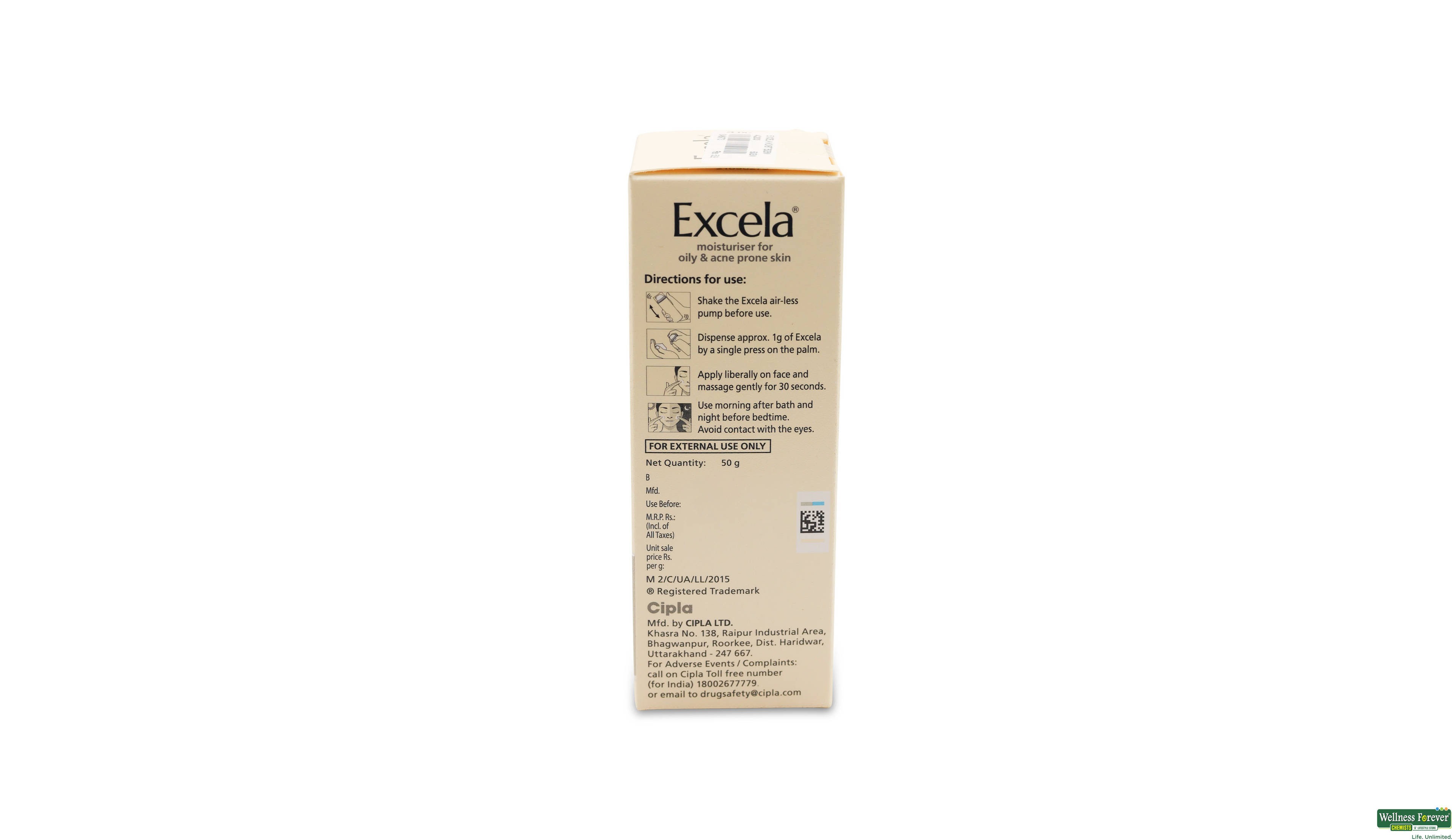 EXCELA MOIST 50GM- 2, 50GM, null
