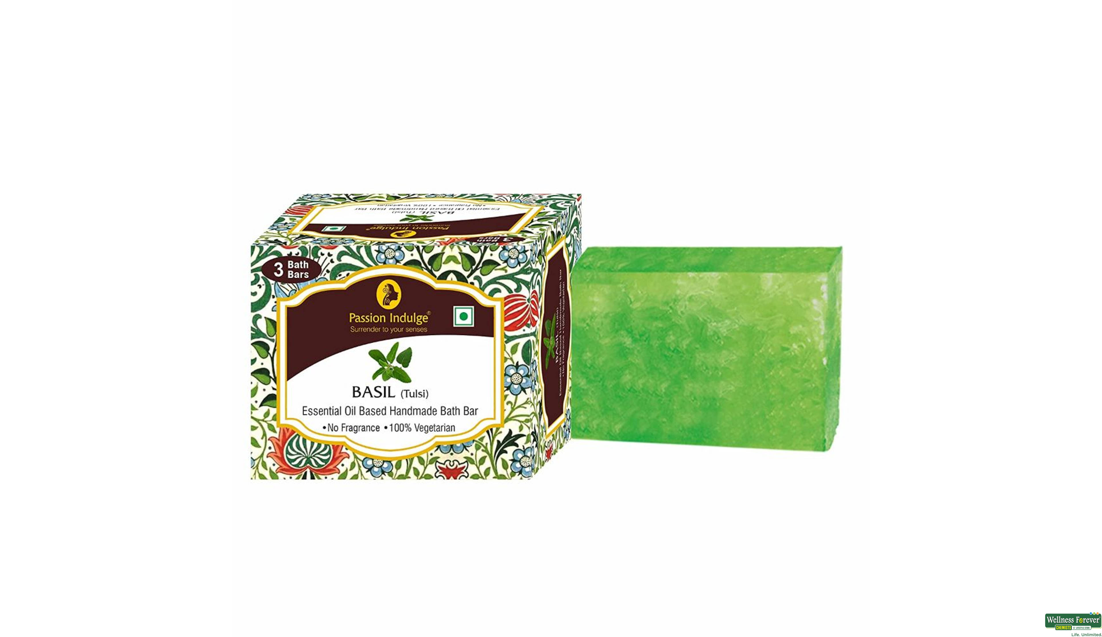 PASSION SOAP BASIL 3X100GM- 1, 300GM, null