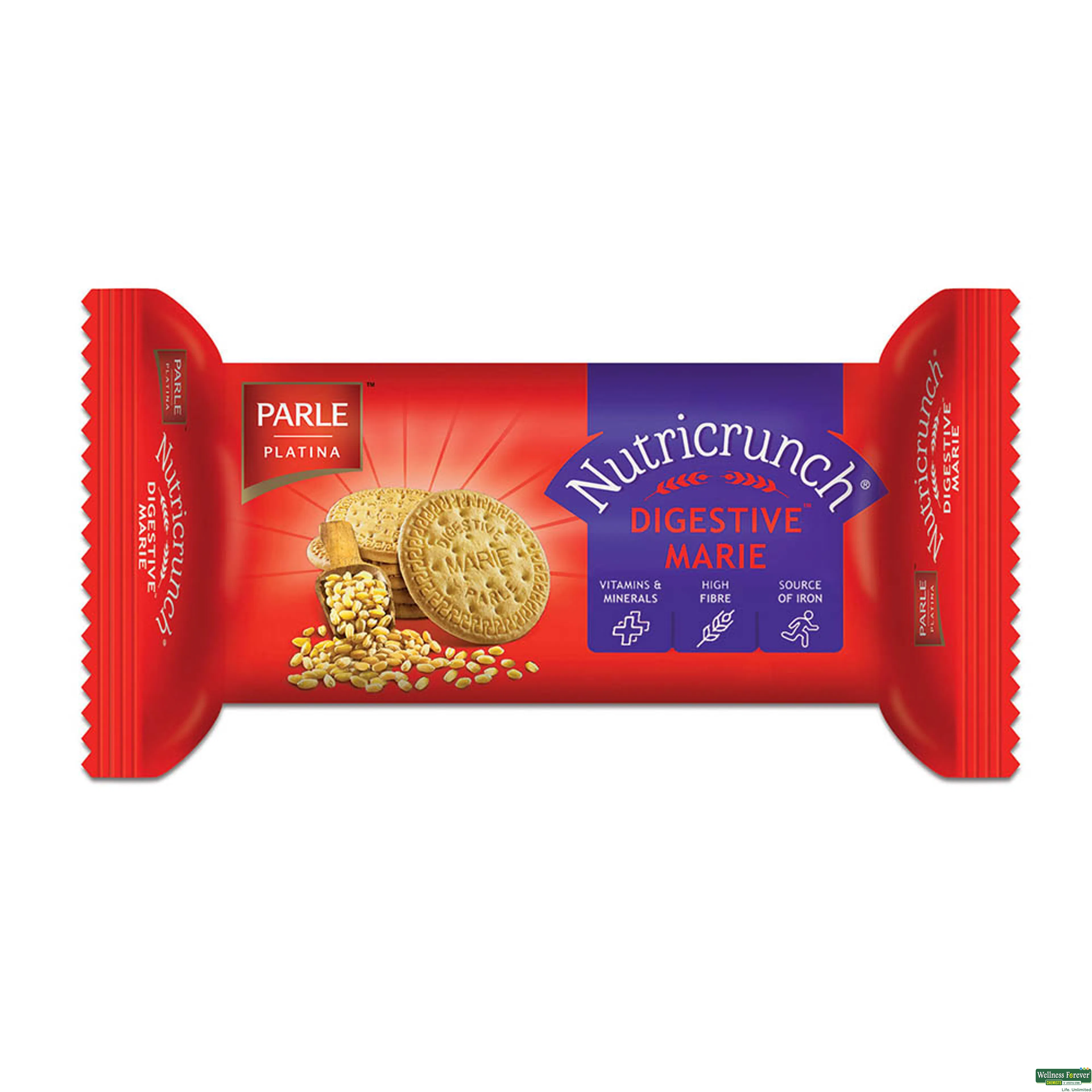 PARLE BISC NUTRICRUNCH DIGESTIVE MARIE 100GM-image