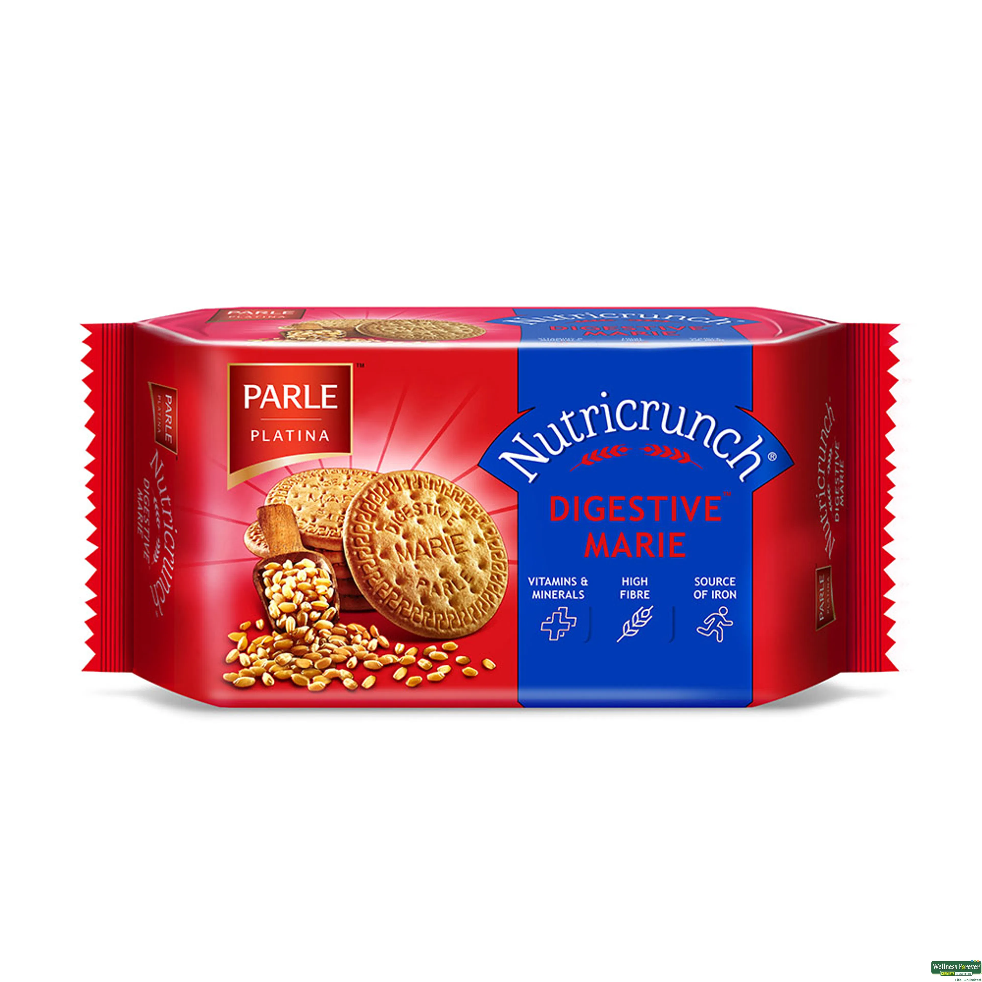 PARLE BISC NUTRICRUNCH DIGESTIVE MARIE 200GM-image