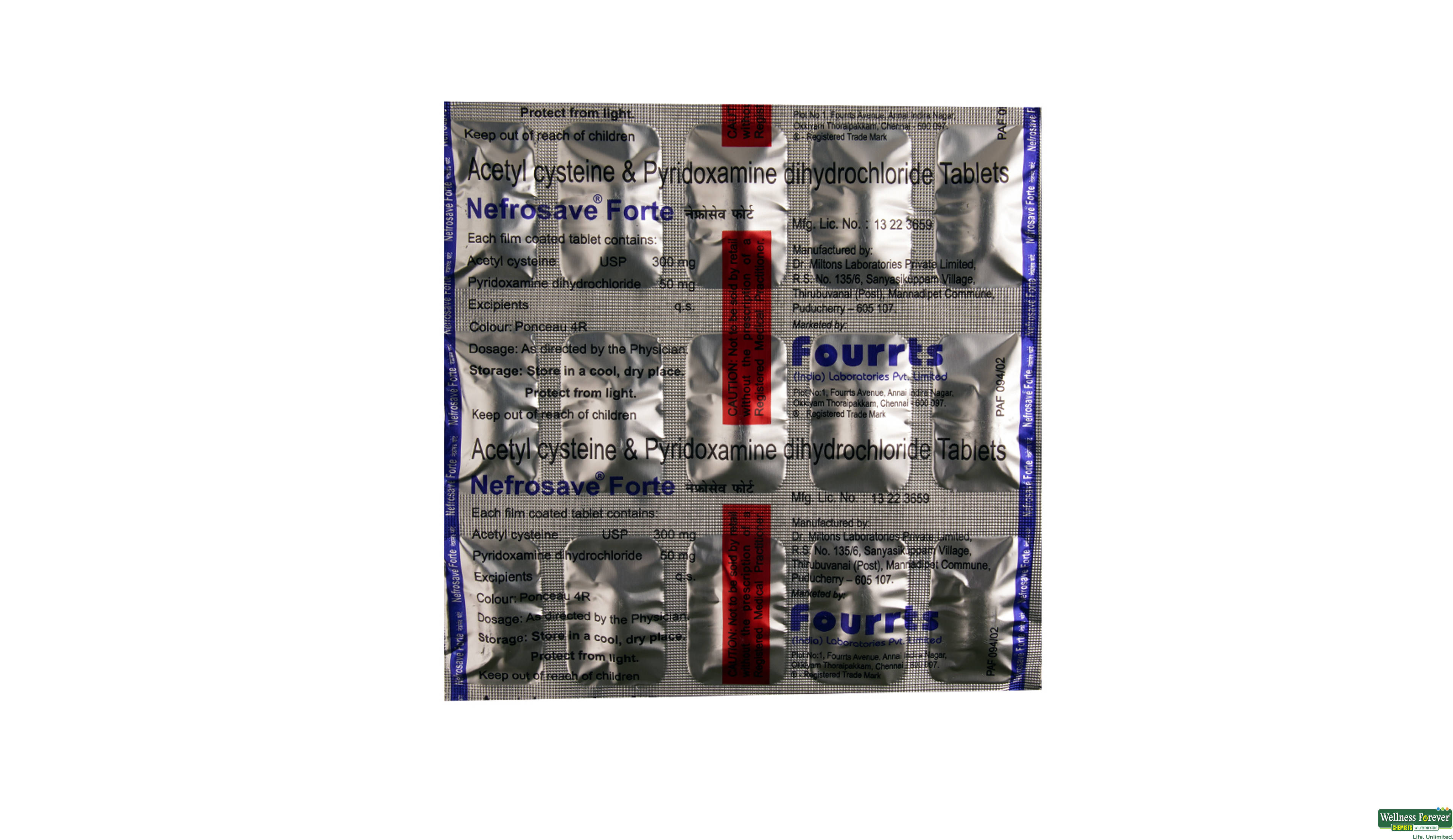 NEFROSAVE-FORTE 15TAB- 1, 15TAB, 