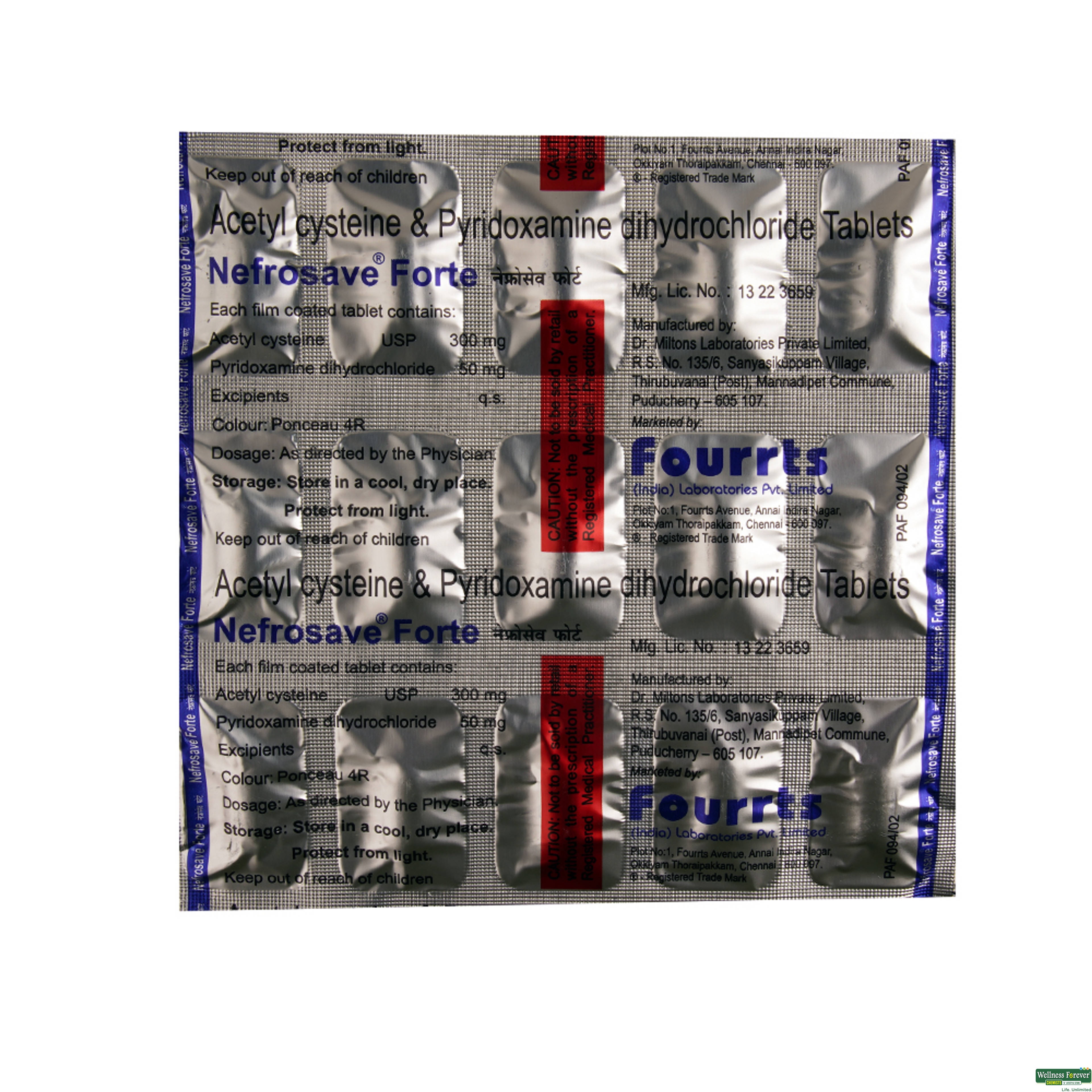 Nefrosave Forte 15 Tablets-image