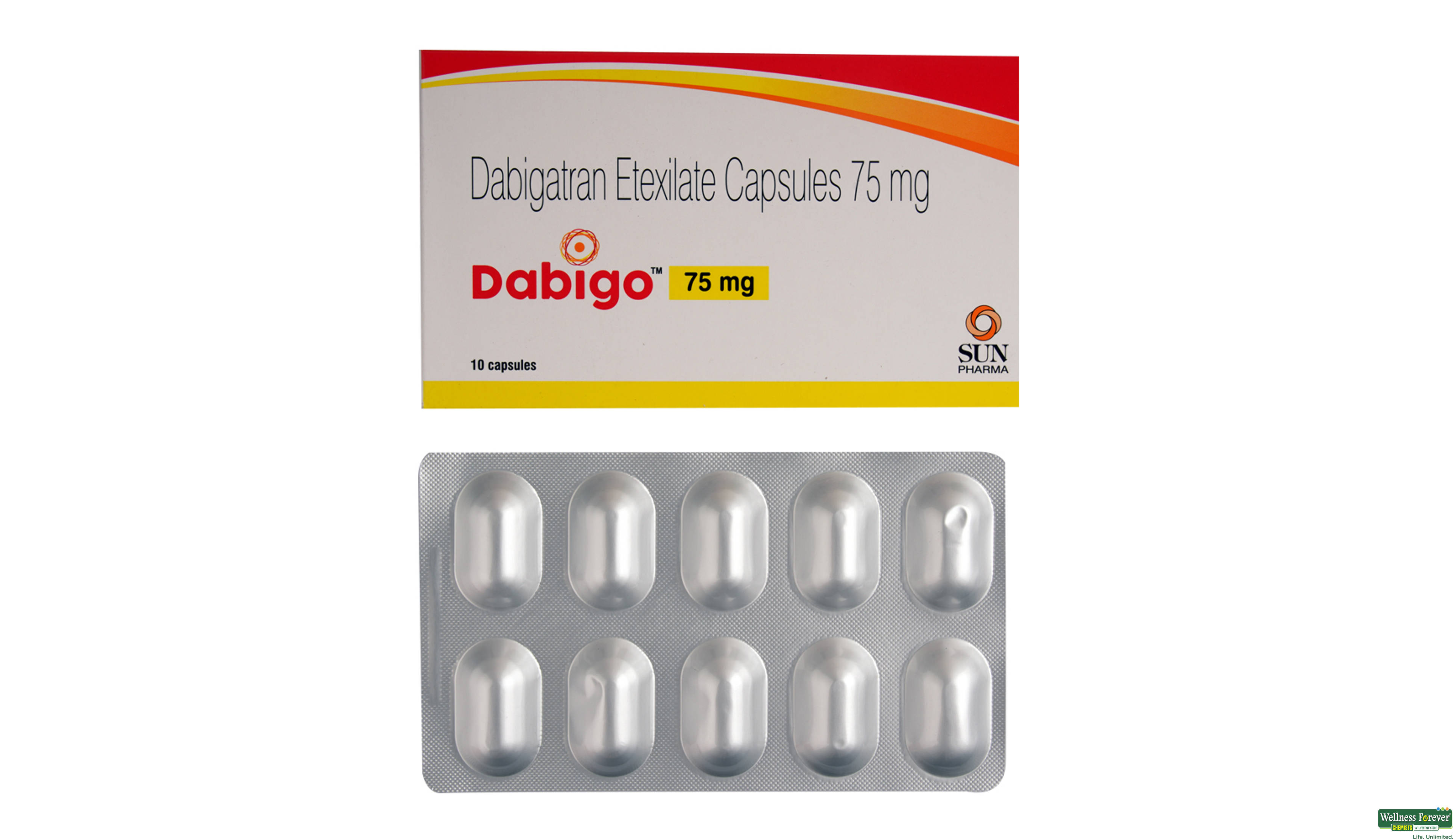 DABIGO 75MG 10CAP- 1, 10CAP, 