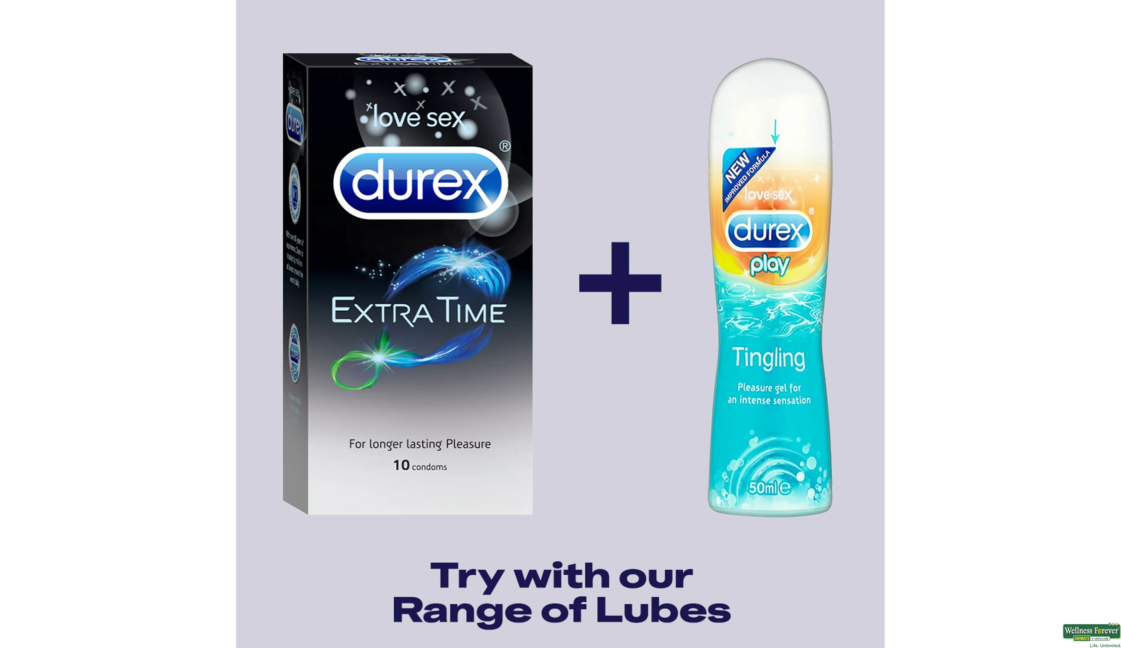 DUREX CONDOM EXTRA TIME 3PC- 5, 3PC, 