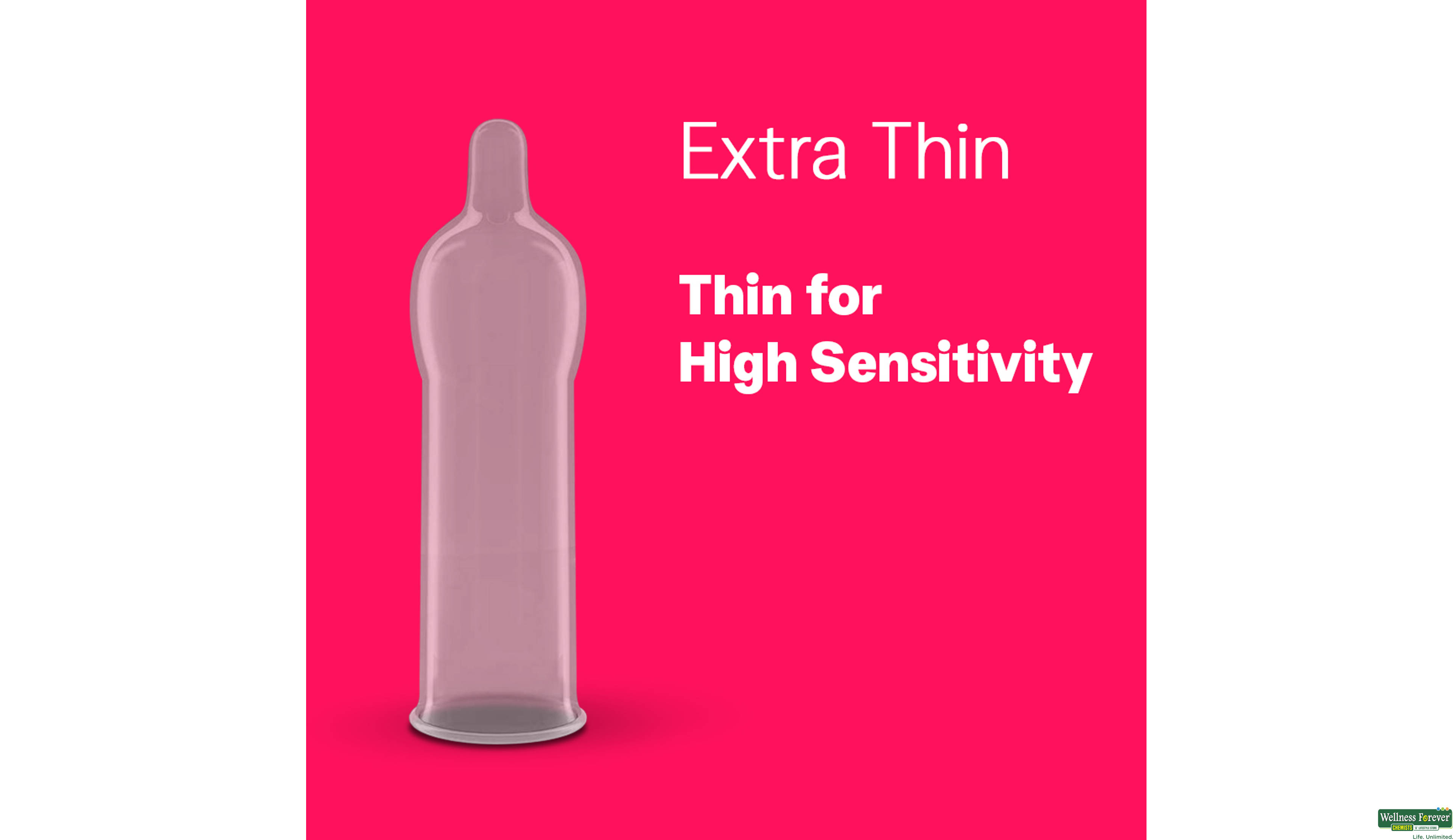 DUREX CONDOM EXTRA THIN 3PC- 3, 3PC, 