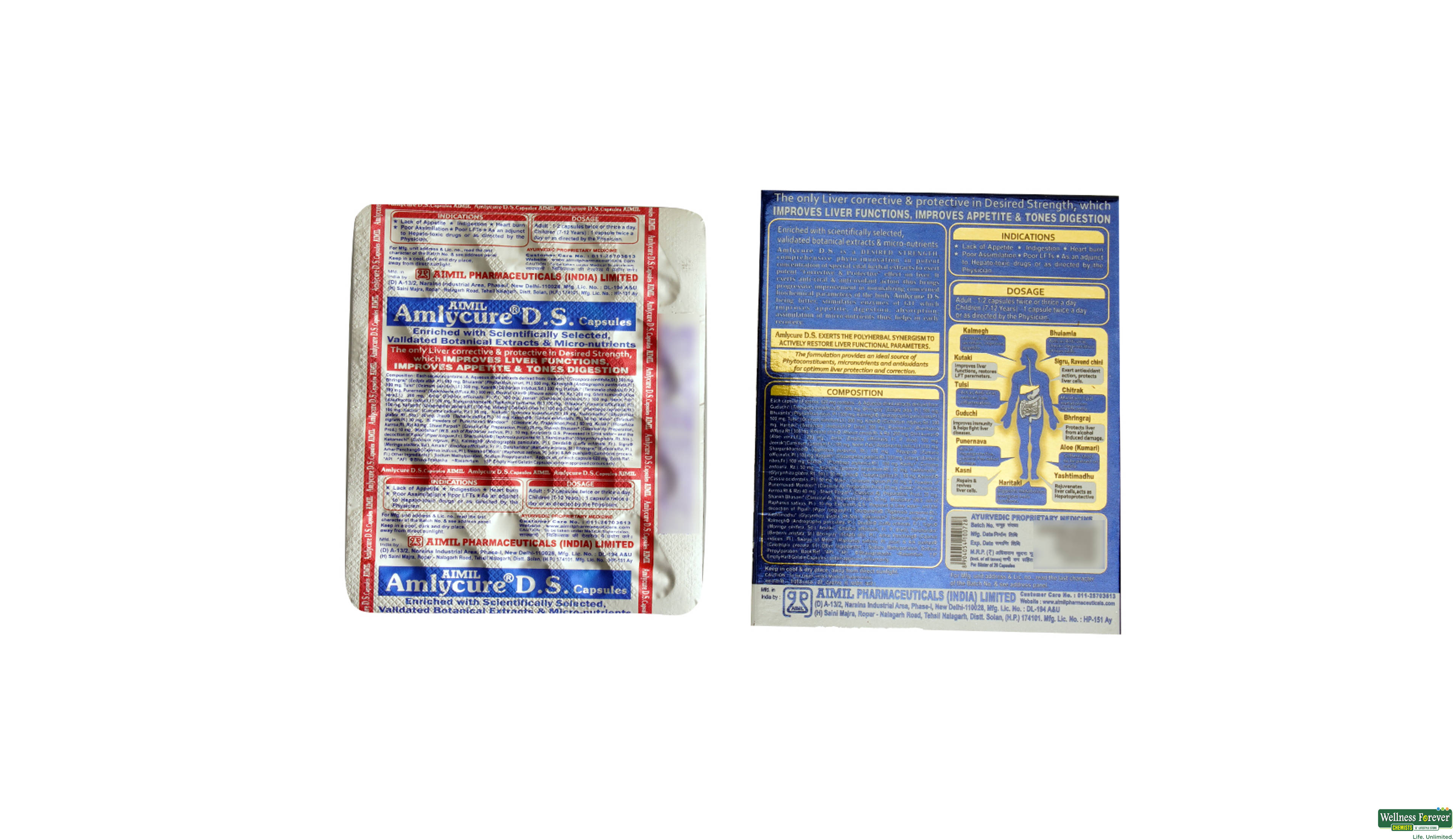 AIMIL AMLYCURE DS 20CAP- 2, 20CAP, 
