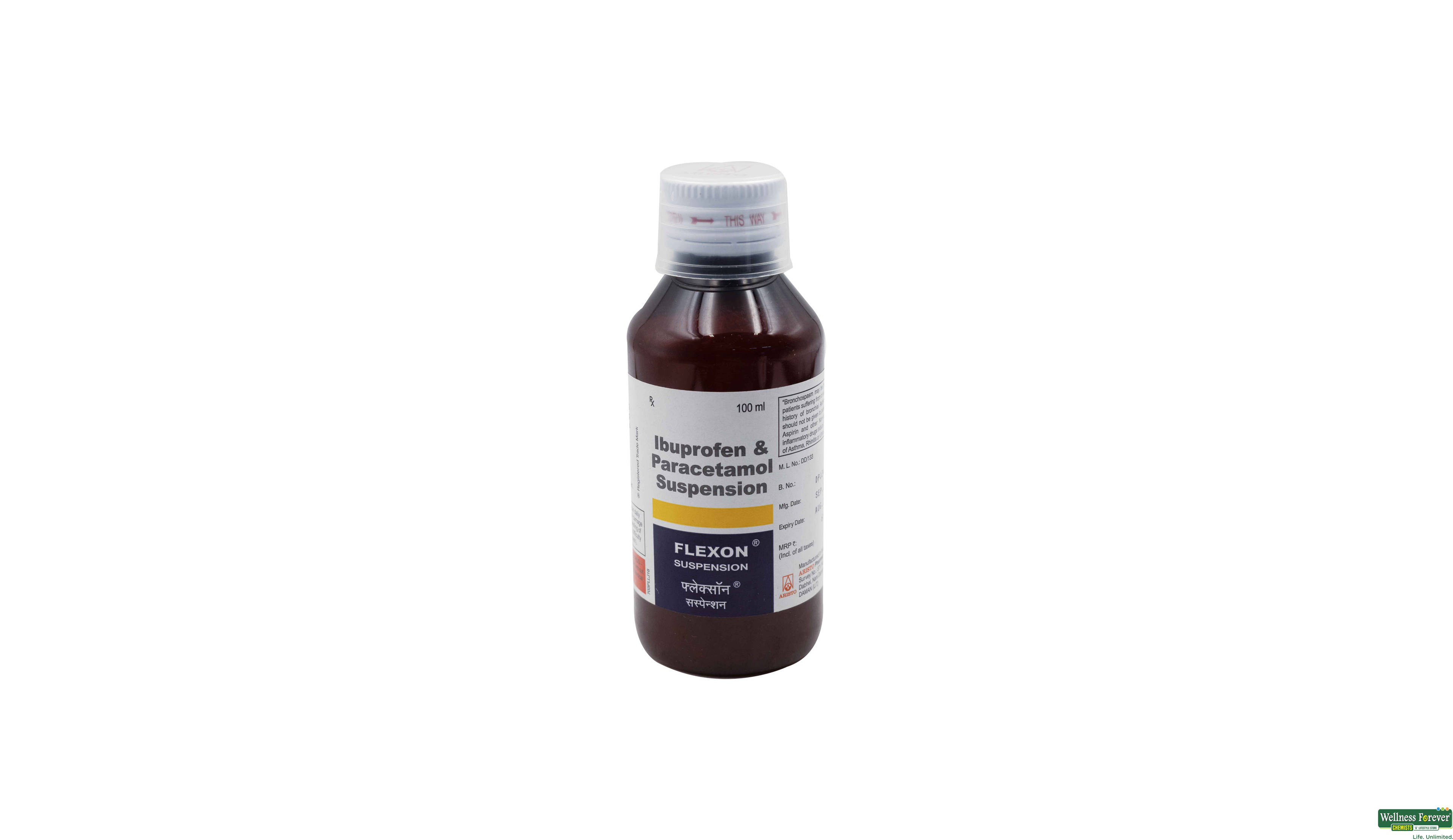 FLEXON SUSP 100ML- 1, 100ML, 