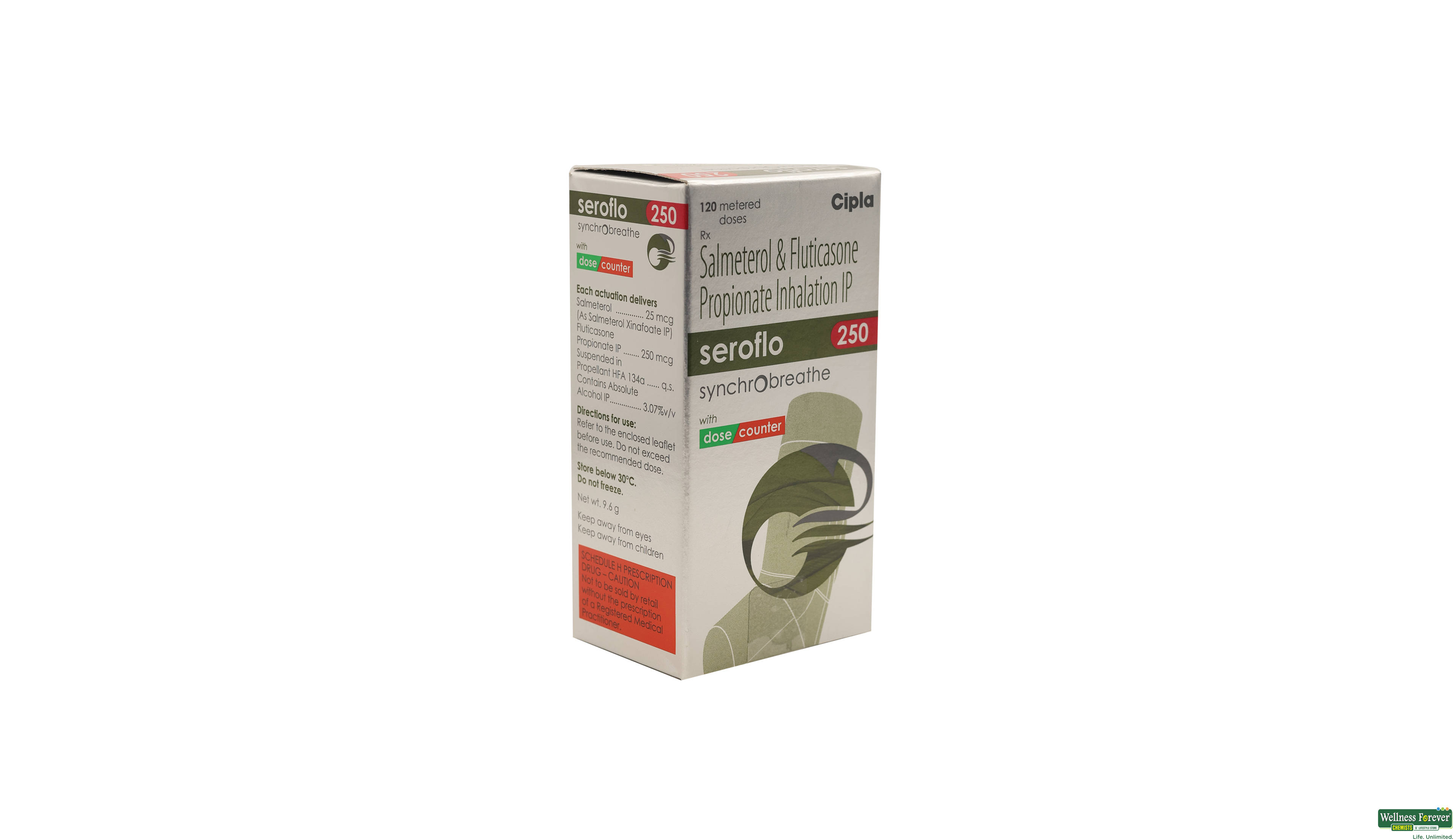 SEROFLO 250 SYNCHOBREATHE 1PC- 1, 1PC, 