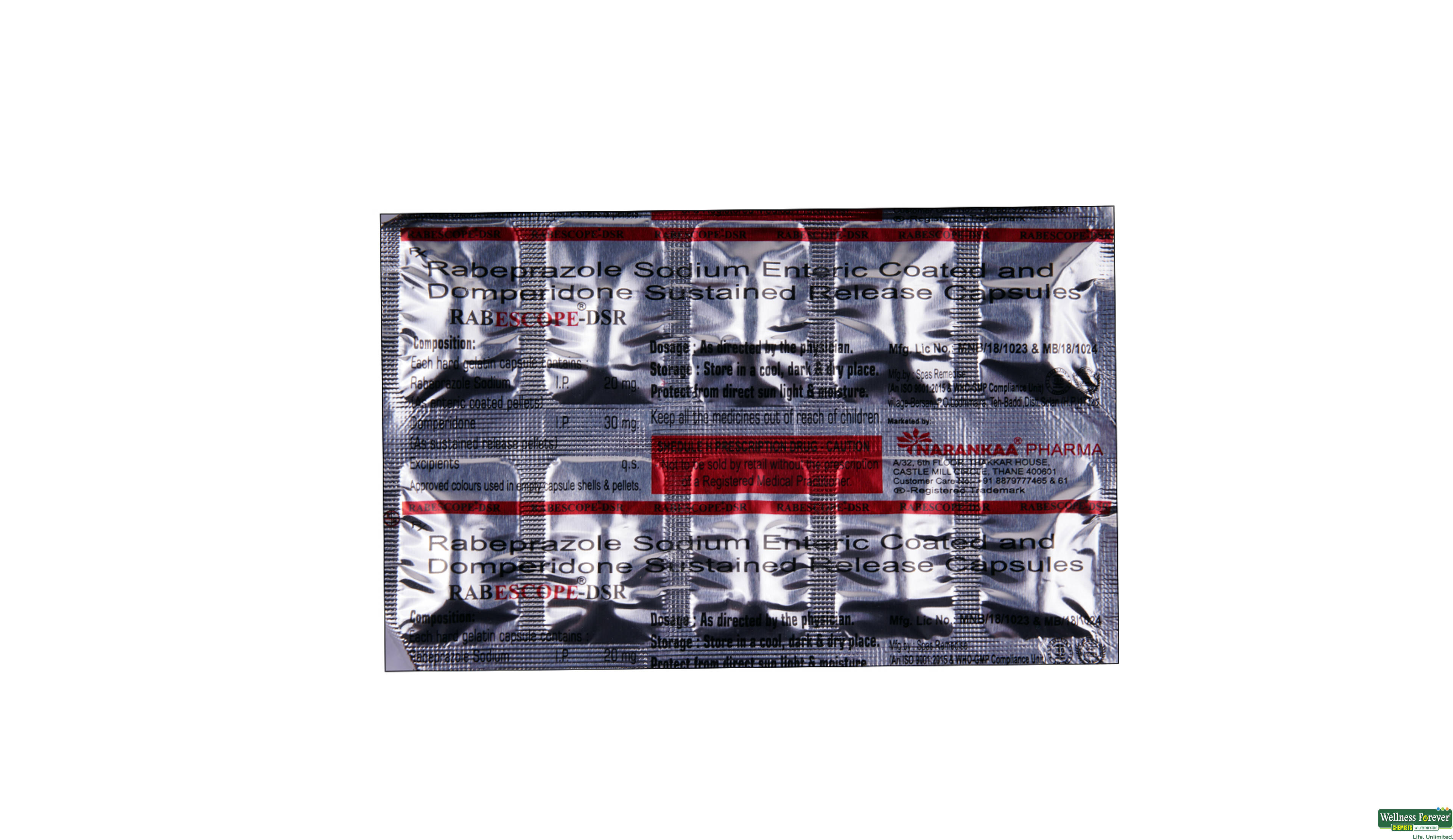 RABESCOPE-DSR 10CAP- 1, 10CAP, 